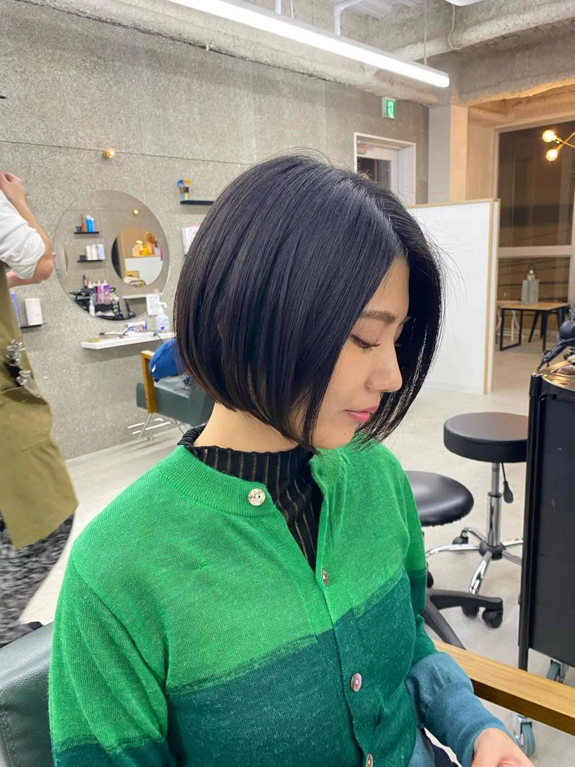 ショート カラー カット 八谷 将平のヘアスタイル