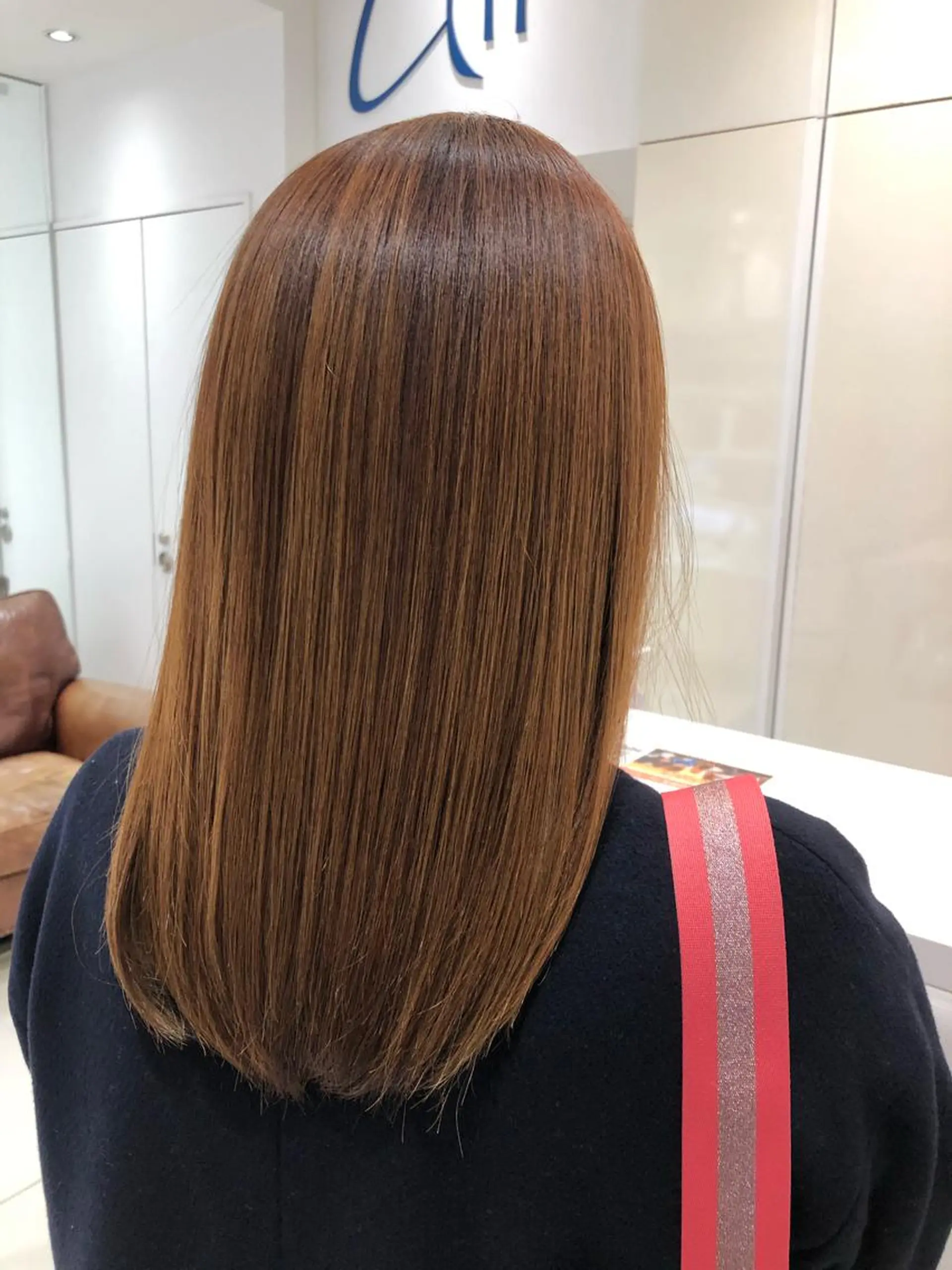 ロング 髪質改善 トリートメント 酸熱トリートメント ヘアカラー トリートメント nex the salon CURE所属・大野 仁のヘアスタイル