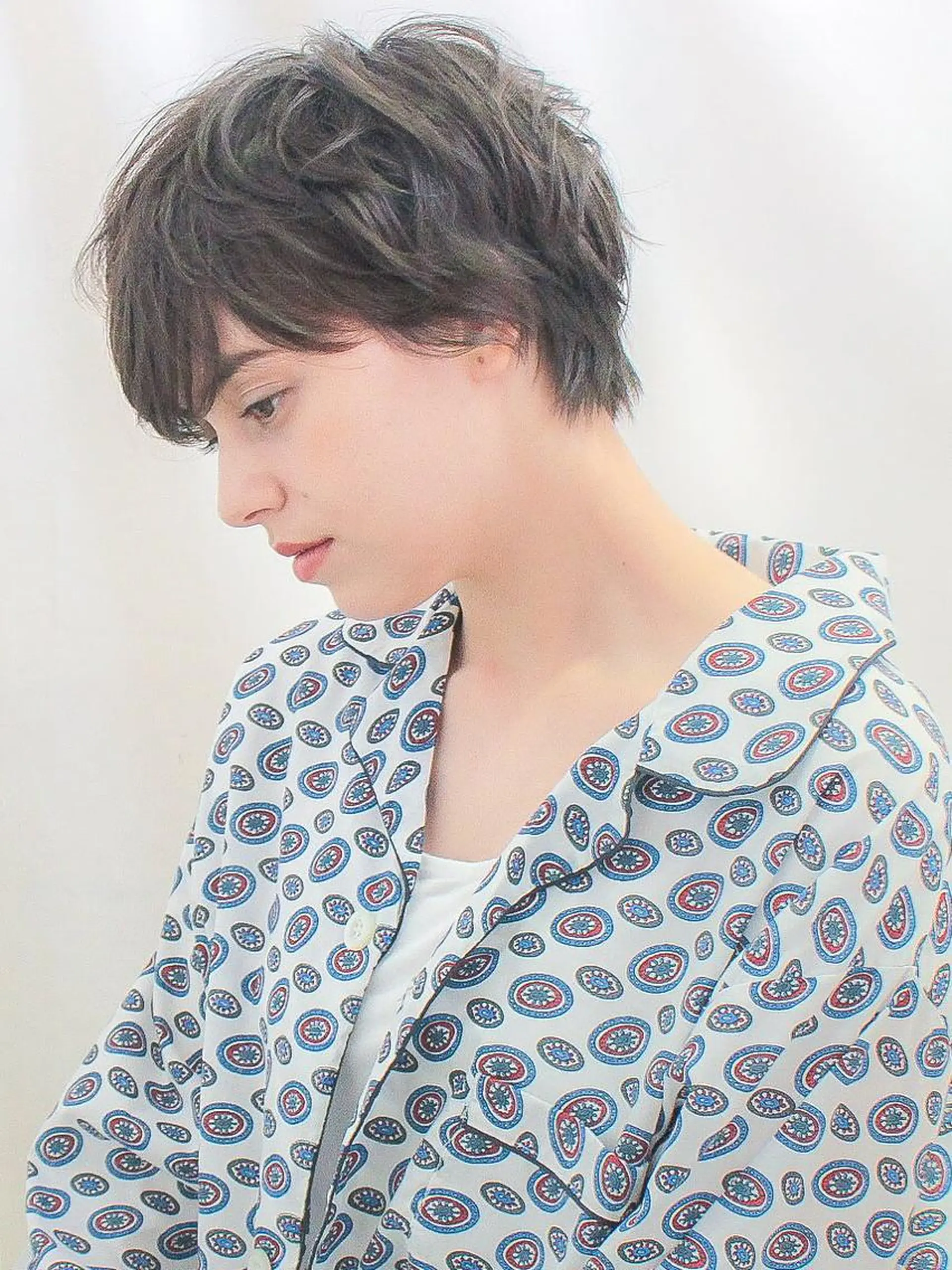 ショート パーマ gite カワムラナオキのヘアスタイル