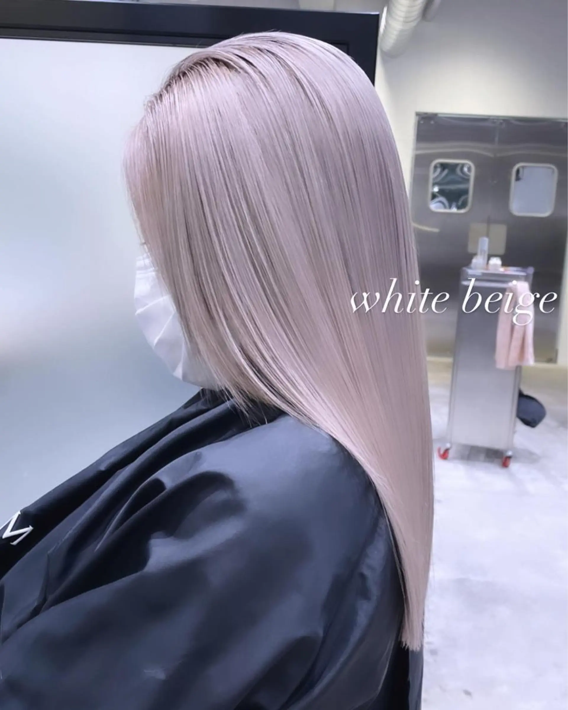 ロング カラー ブリーチ カット ヘアカラー トリートメント ヘアセット 💜ハイトーン💛 マジカルかいちゃんのヘアスタイル