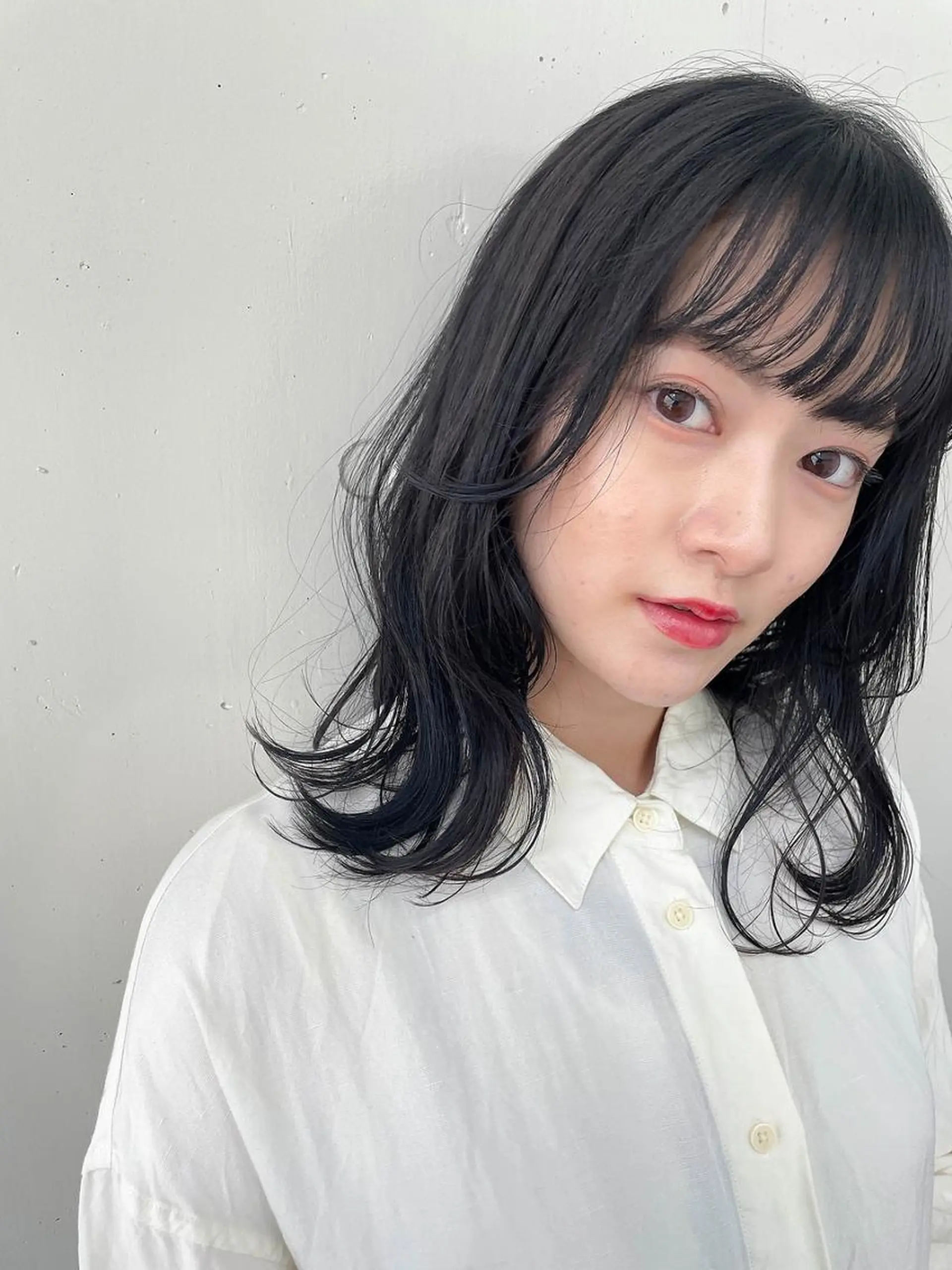 セミロング くびれヘア トリートメント SiLO 【シロ】のヘアスタイル