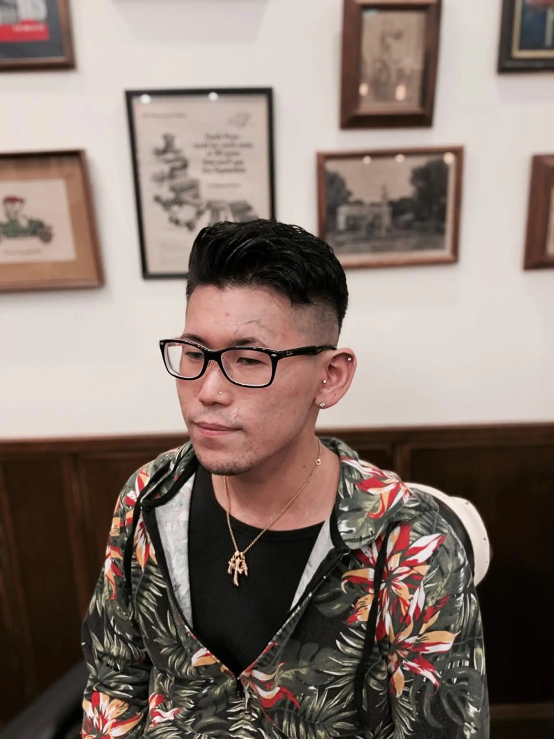 ショート メンズ HIROGINZA ヒロ銀座 青山所属・マツオ リュウホウ🐉のヘアスタイル