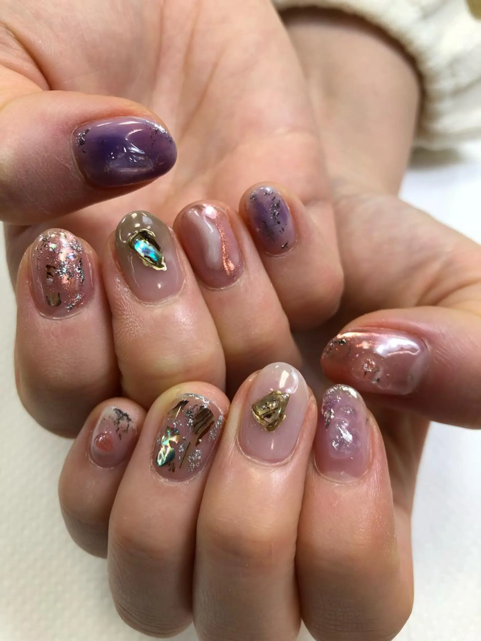 ネイル ニュアンスネイル MH_ Nailのネイルデザイン