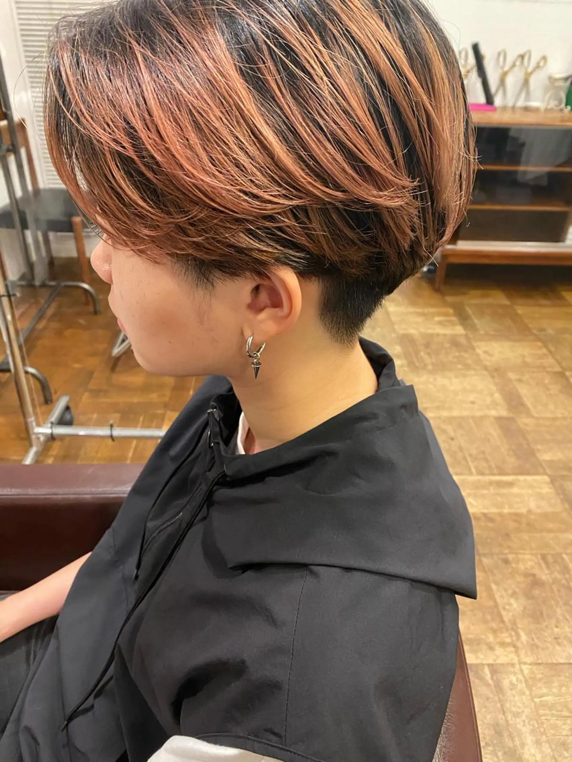 ショート カラー カット ヘアカラー トリートメント アライフ所属・牧田 真衣のヘアスタイル