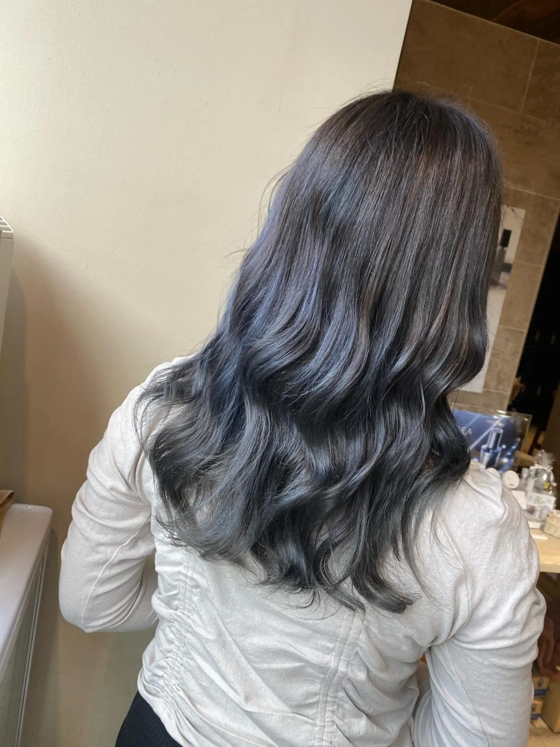 カラー 顔まわりの神様✨ 透明感カラー藤嶋秀幸のヘアスタイル