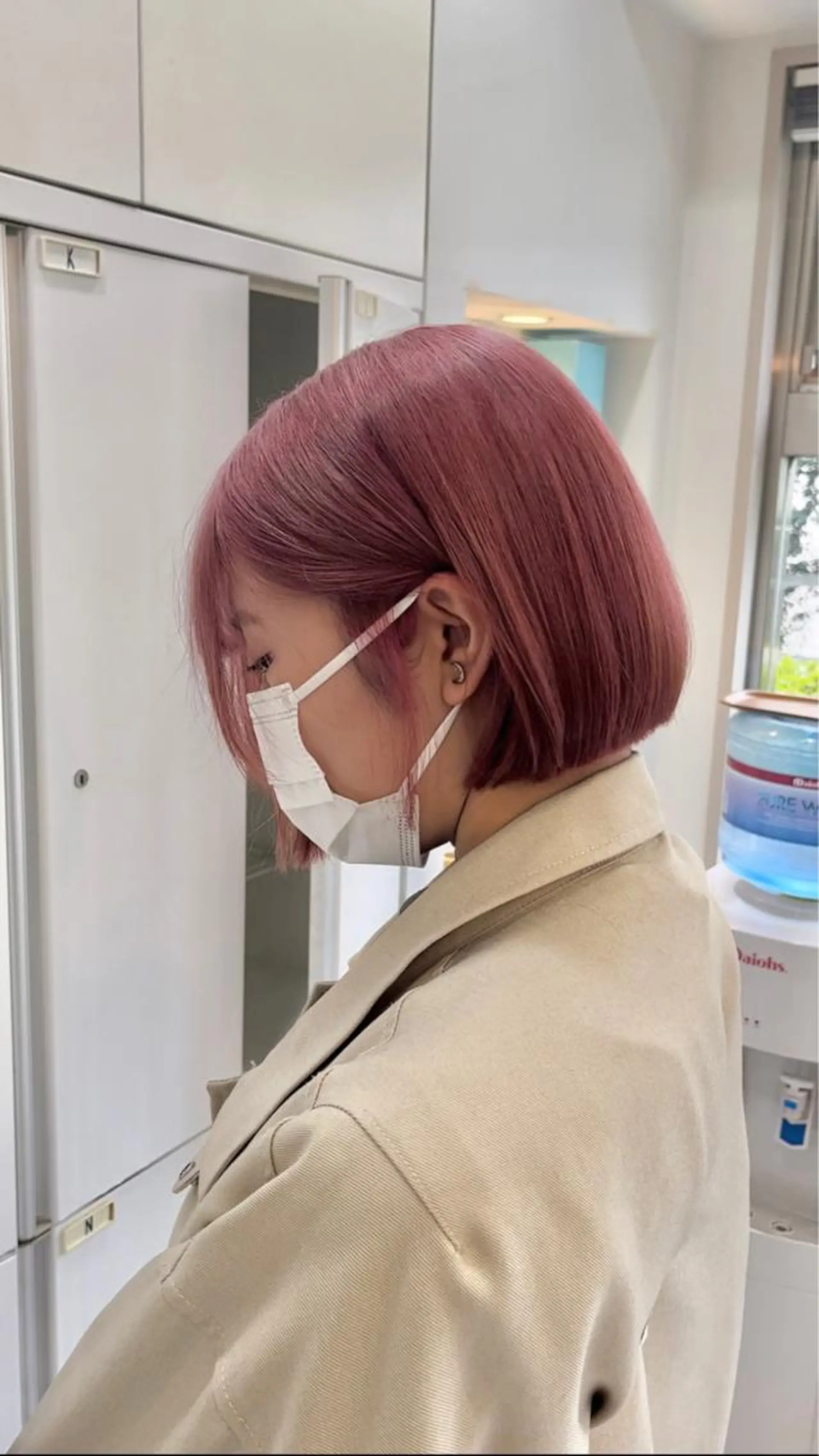 ショート 縮毛矯正/髪質改善 斉藤春のヘアスタイル