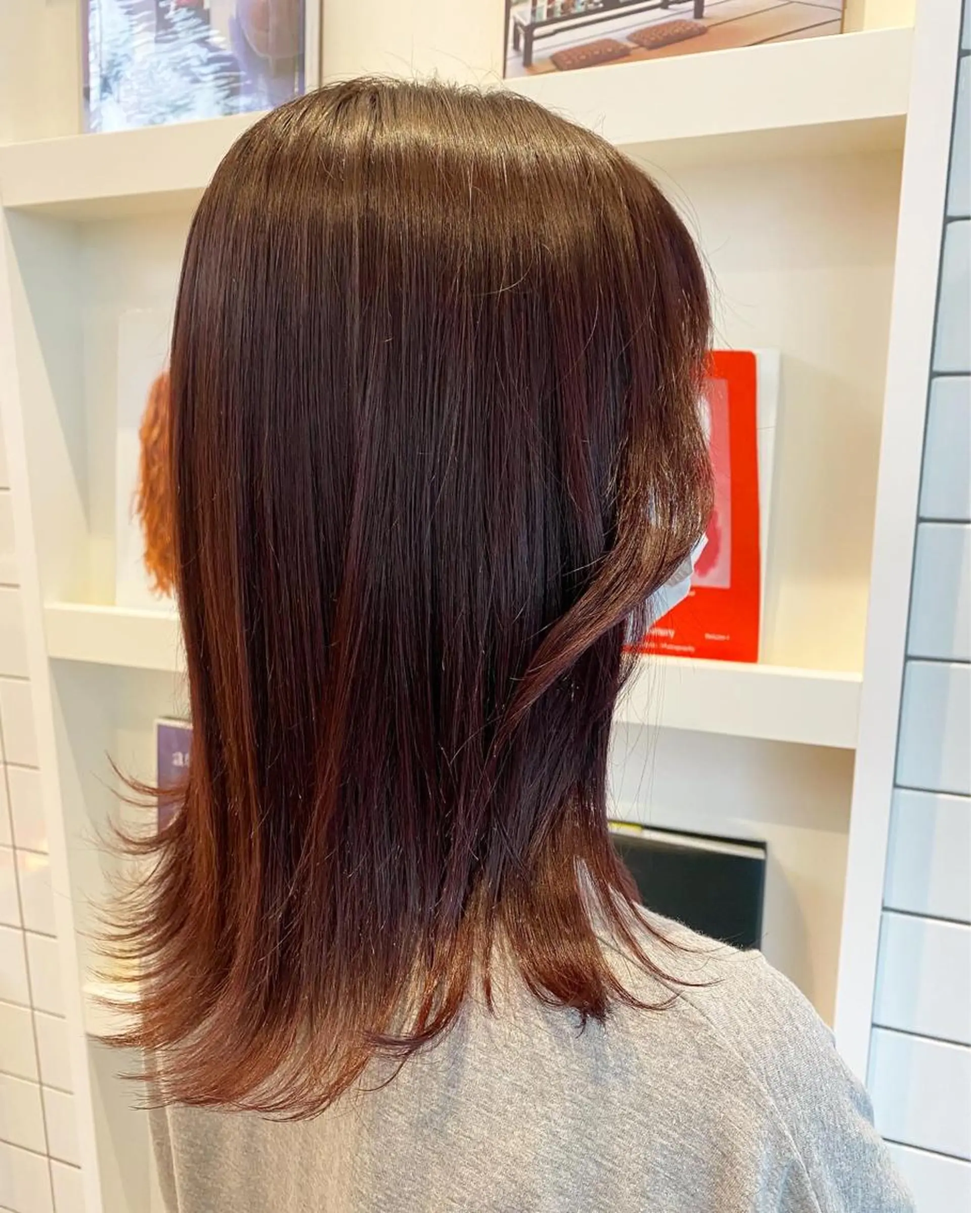 カラー ヘアカラー 荒谷 薫のヘアスタイル