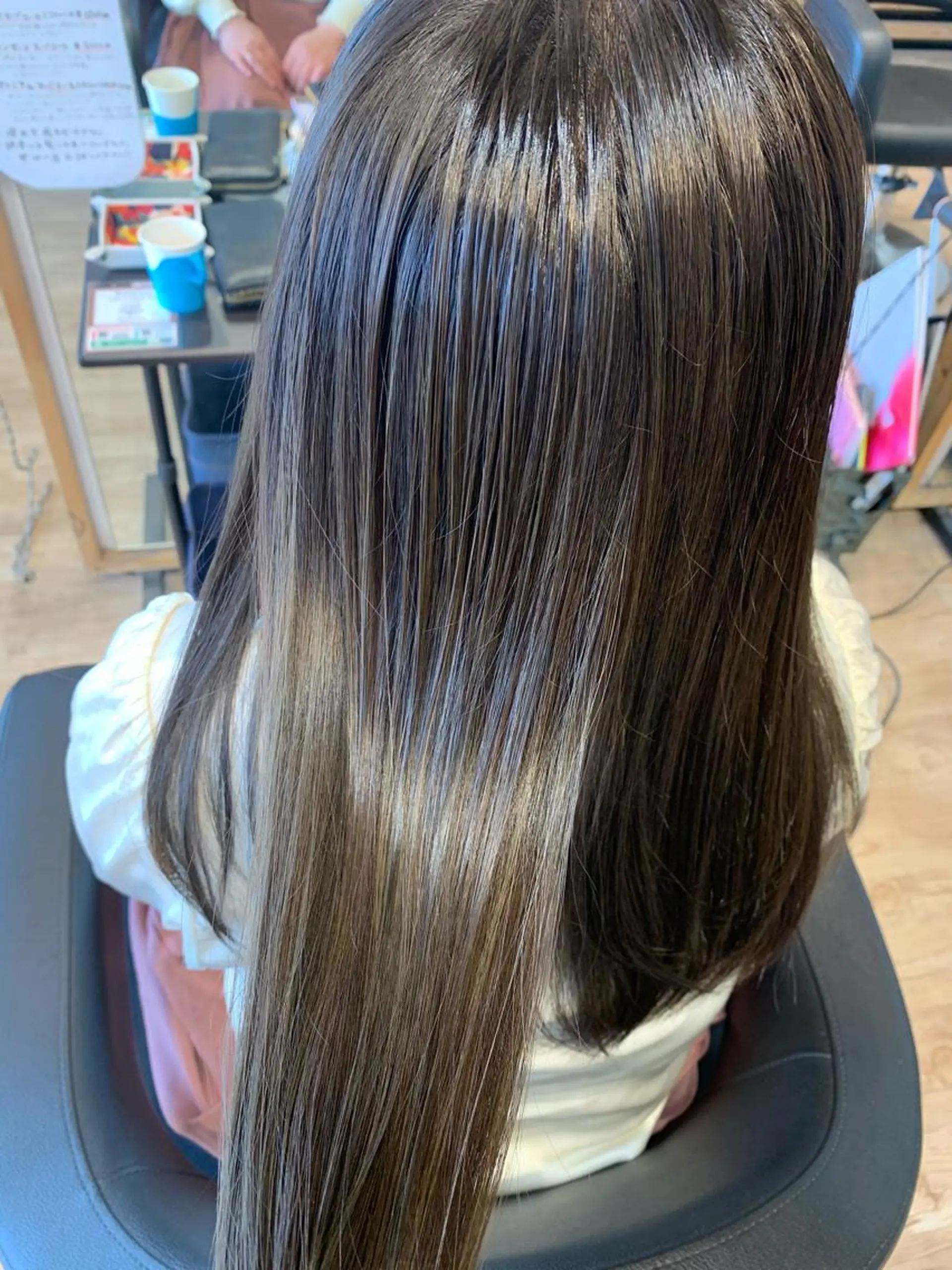 セミロング カット トリートメント 大久保 隆蔵のヘアスタイル