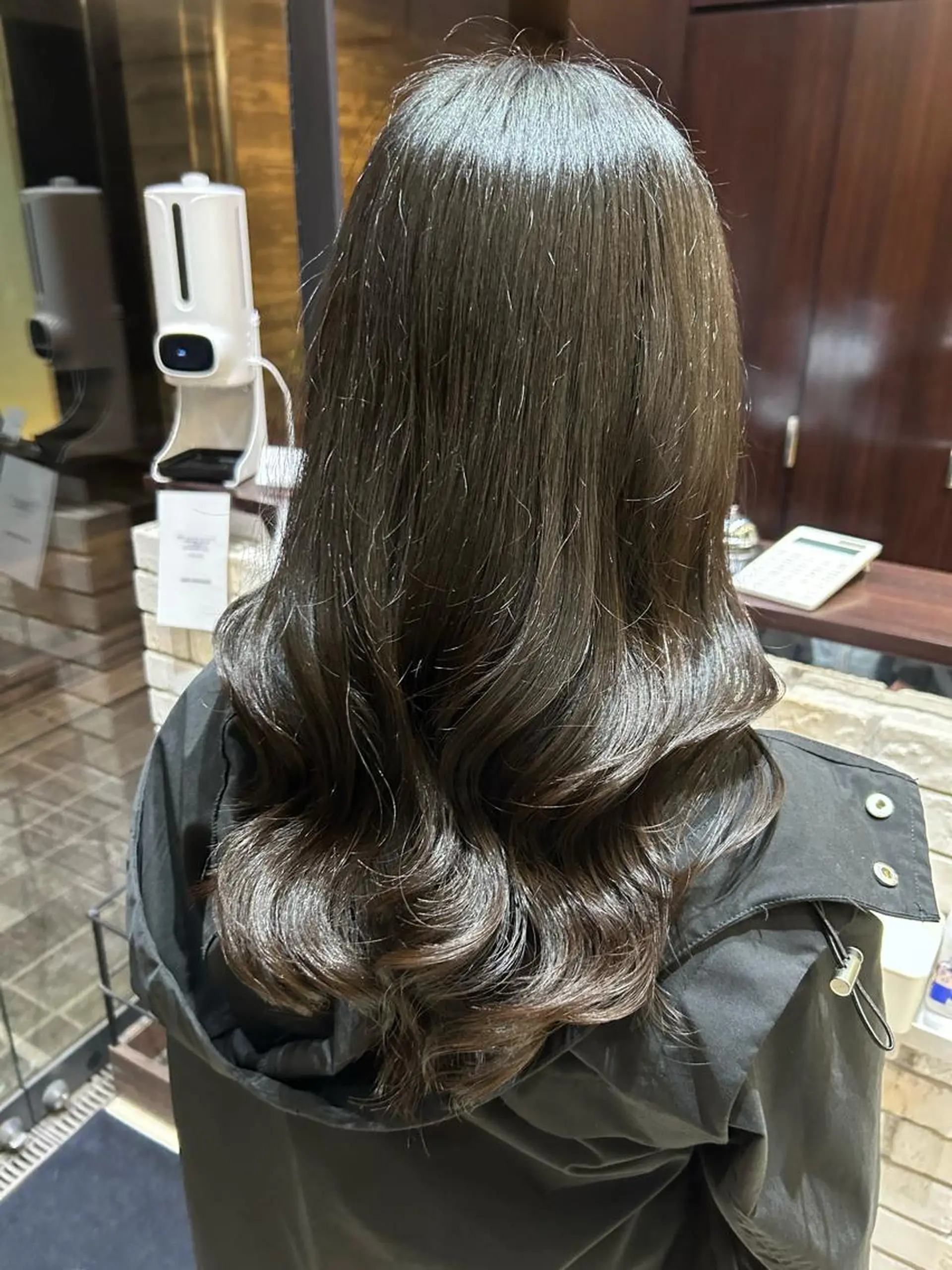 セミロング 韓国風ヘア レイヤーカット トリートメント メンズパーマNo1 /Kazumaのヘアスタイル