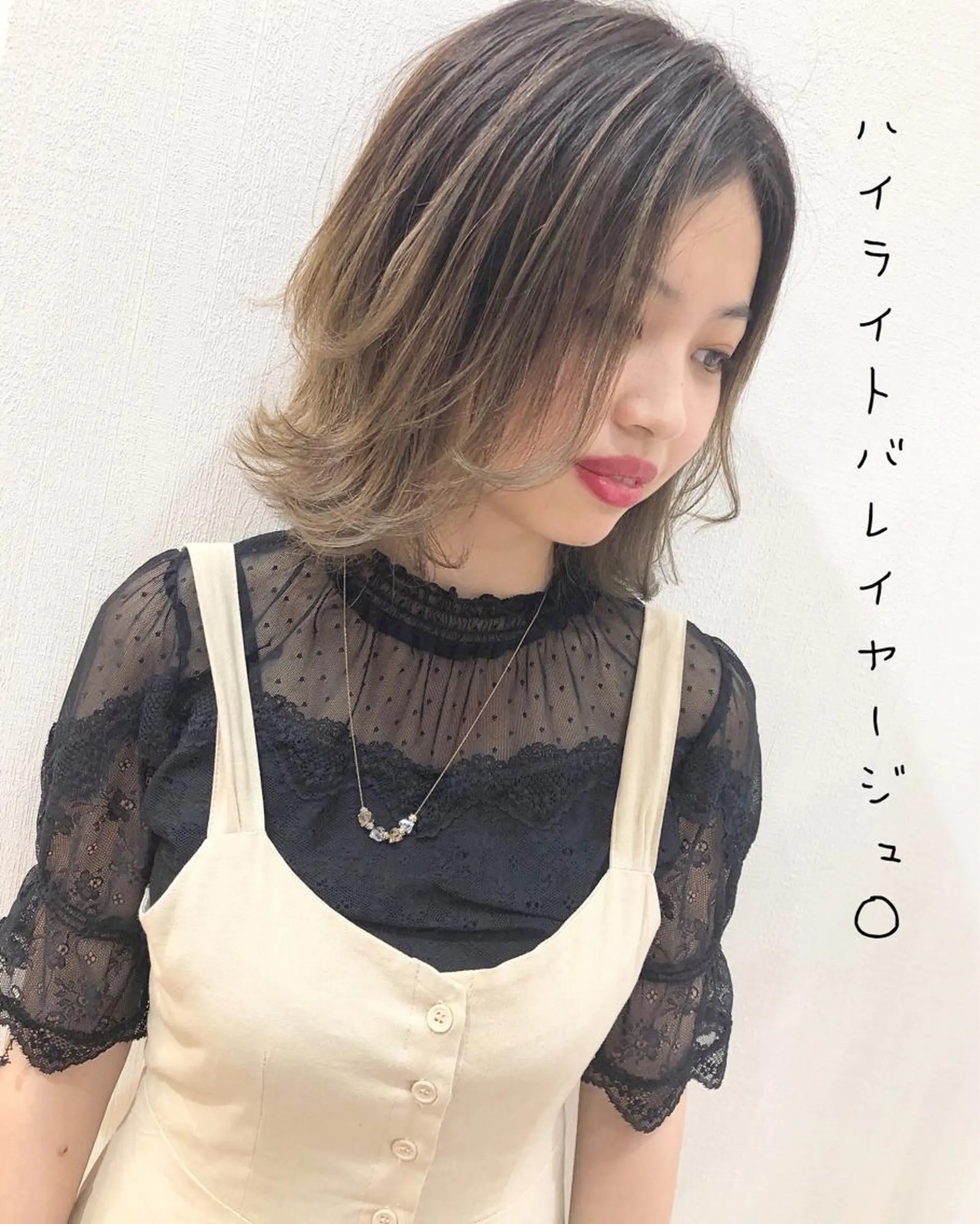 ミディアム RoL by apollo所属・横浜ブリーチムラ直し 特化美容師/海崎剛史のヘアスタイル