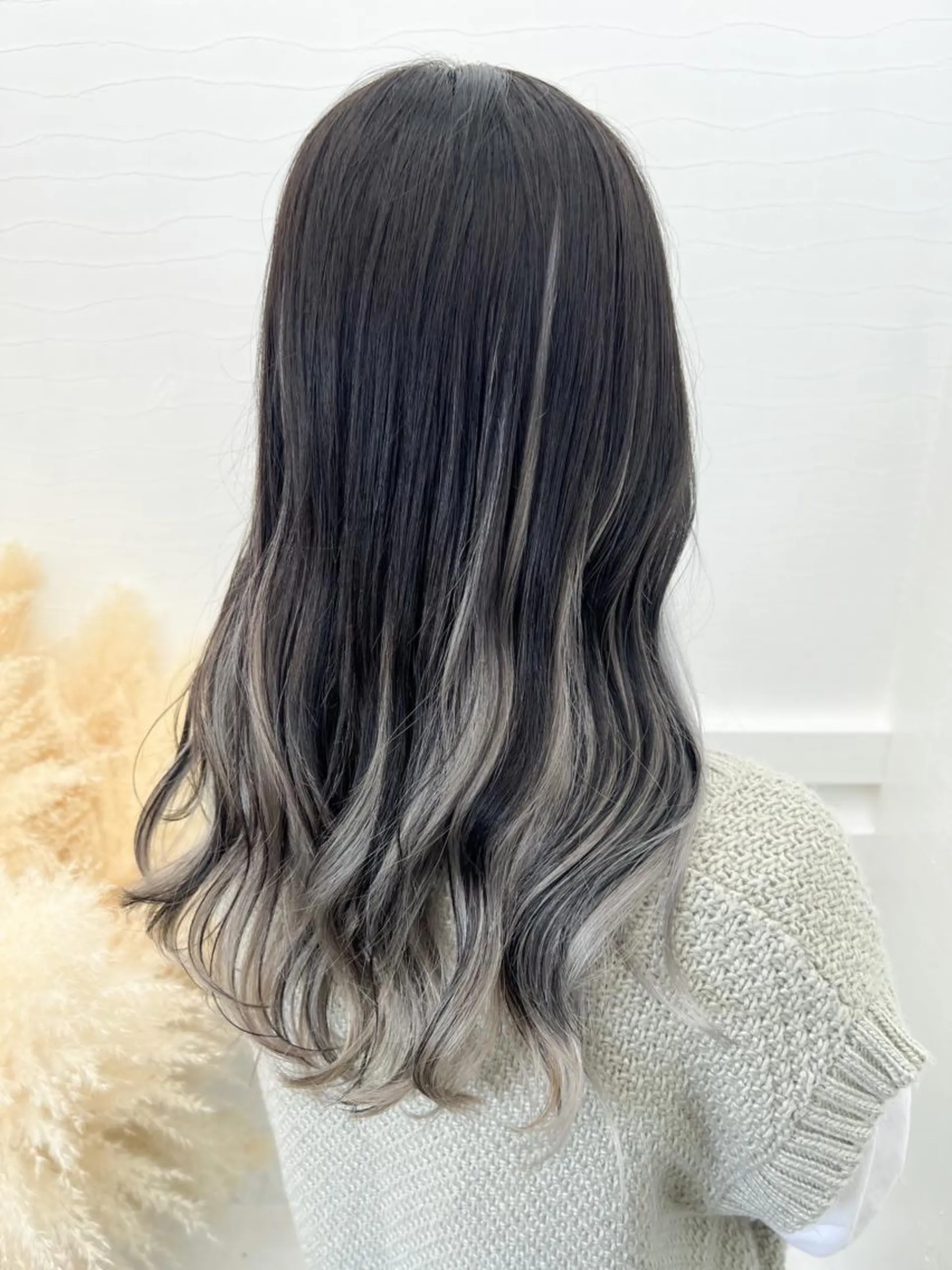 ロング カラー YURAGI🤍 SAEのヘアスタイル