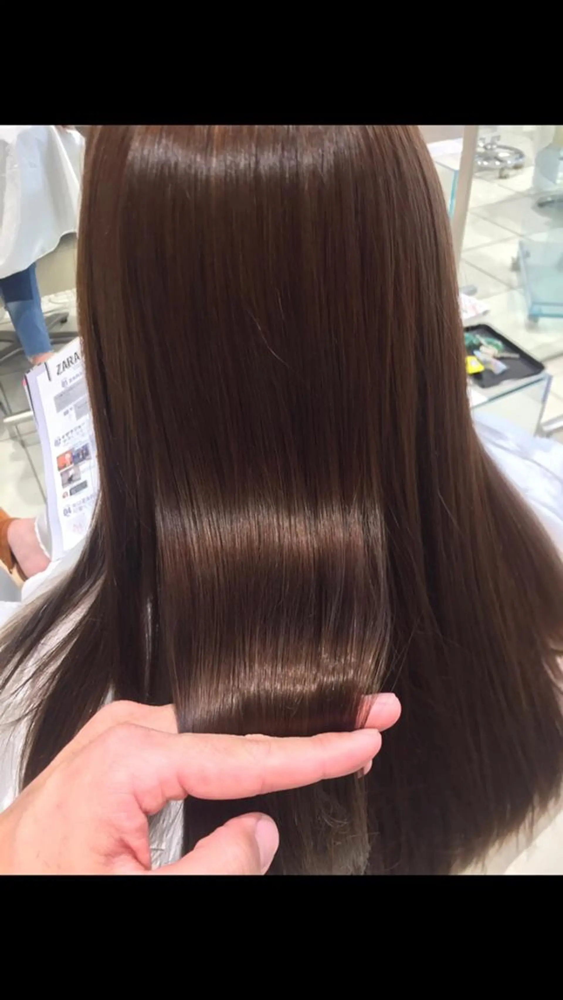 ロング カラー TAKA 髪質改善のヘアスタイル