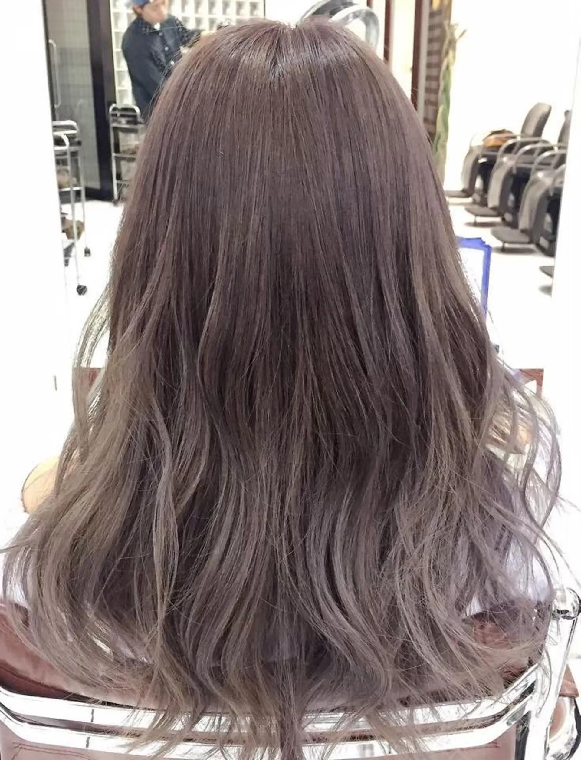 ロング カラー 🫧縮毛矯正特化🫧 クシビキマユノ🐣のヘアスタイル