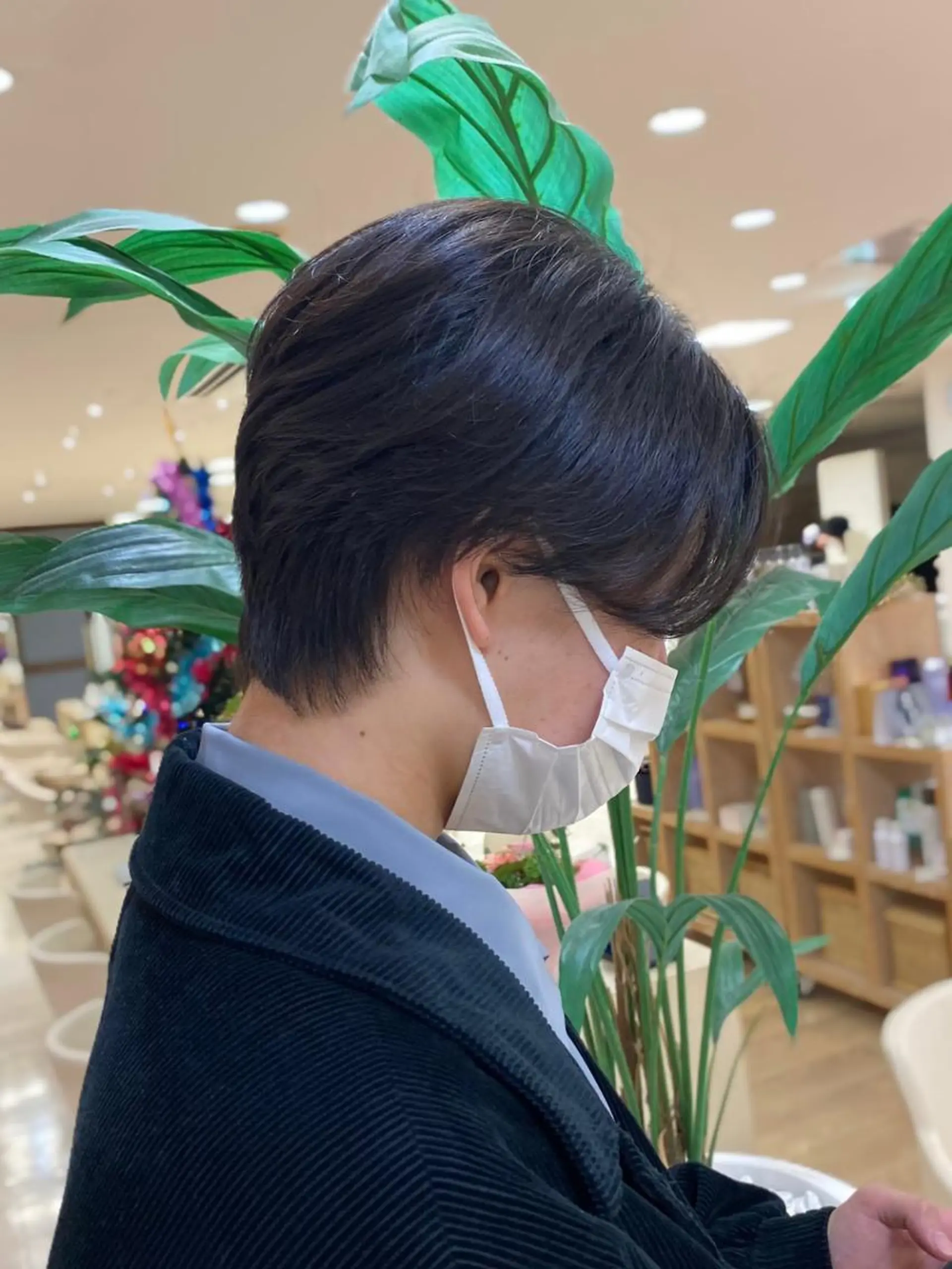 パーマ メンズ 銀座メンズパーマ🦚 ブリーチ🌿レイヤーのヘアスタイル