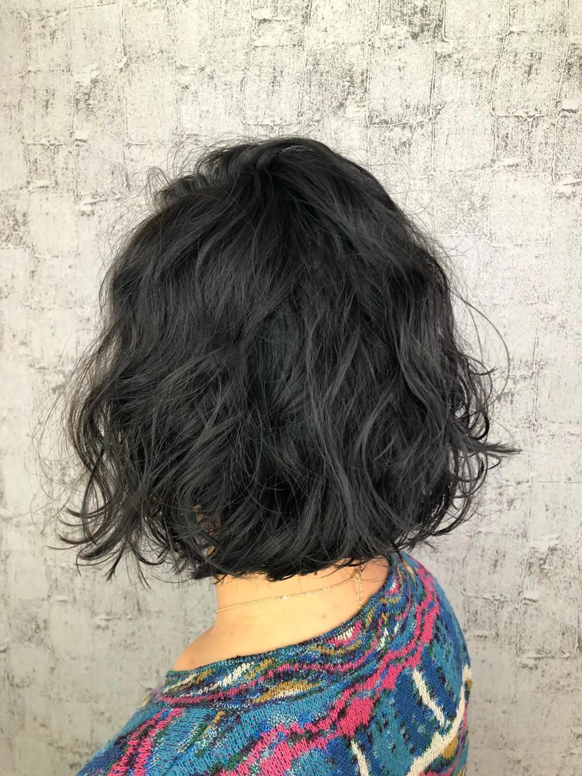 ミディアム パーマ ミディアムパーマ 透明感カラー✨ツヤ髪 廣畑昌志のヘアスタイル