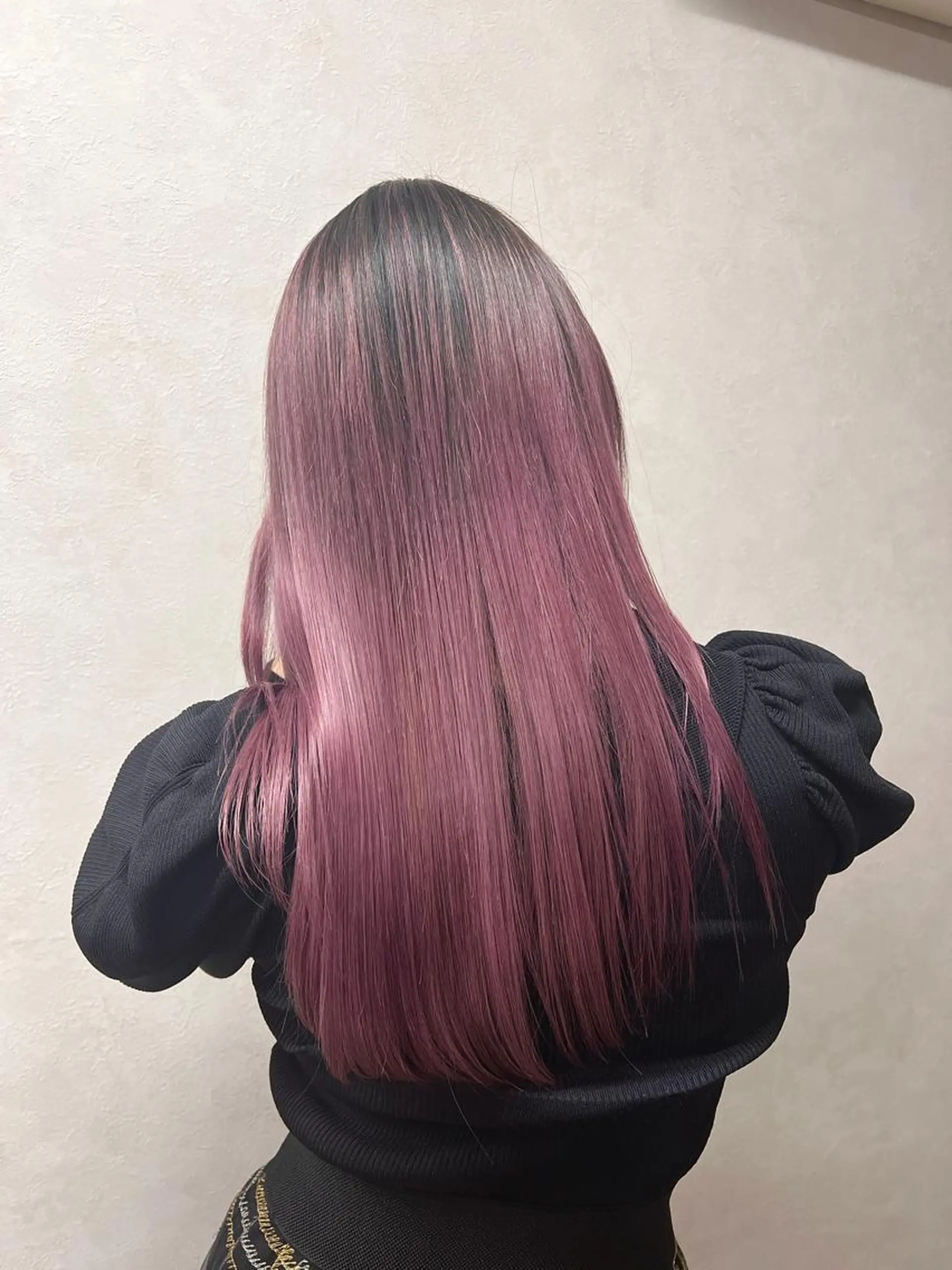 ロング カラー バレイヤージュ ブリーチ ケアブリーチ ダブルカラー イヤリングカラー ヘアカラー 🌷かわばた めい🌷のヘアスタイル