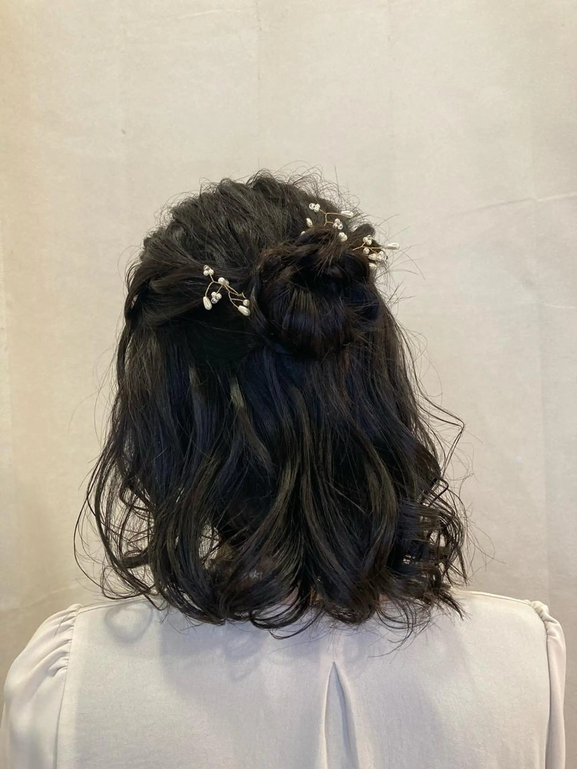 ミディアム 宮原 佳苗のヘアスタイル