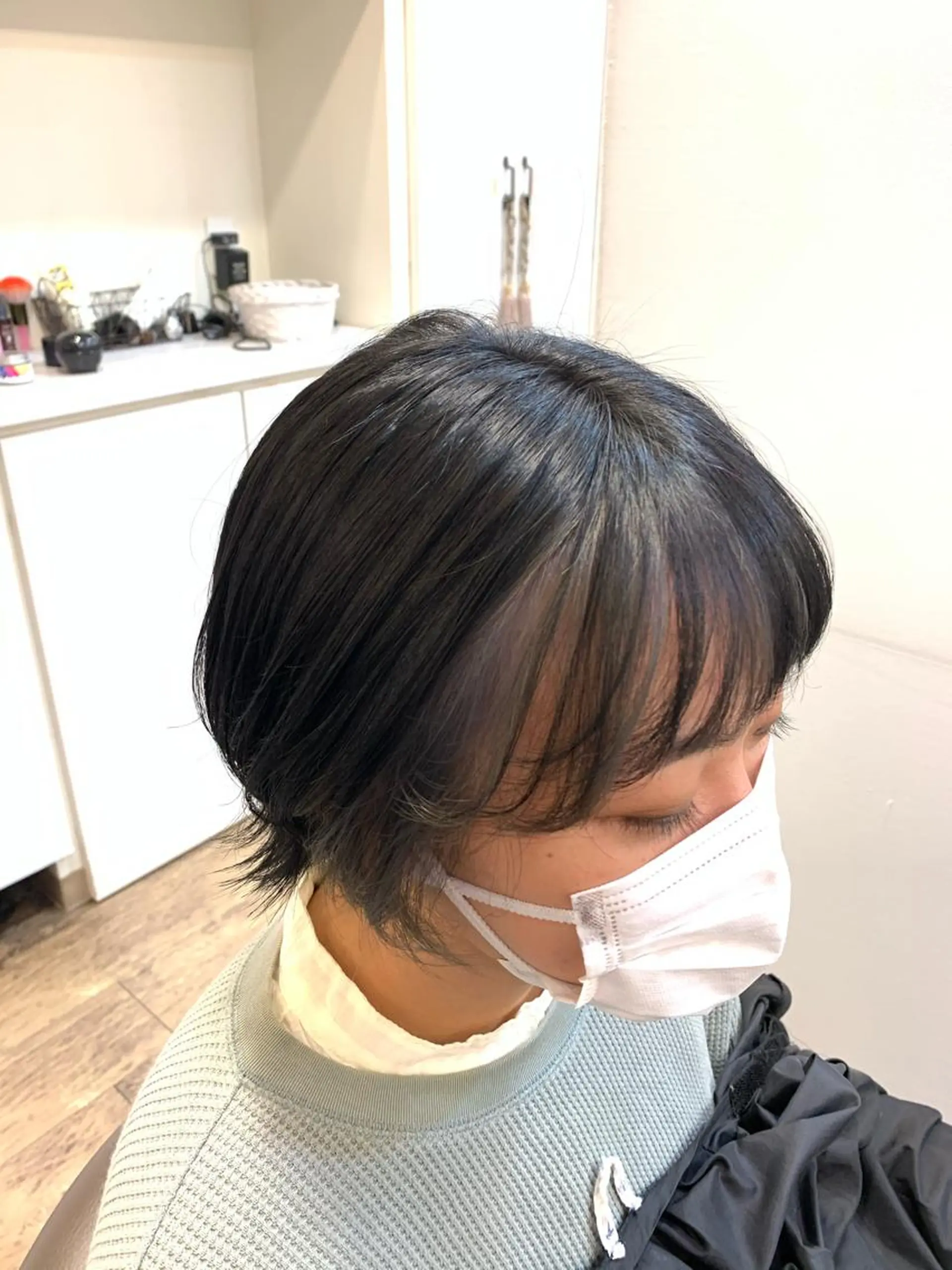 カラー ミストバング  フェイスフレーミング 🦋艶モテカラー/ヘ アセット🦋YURIのヘアスタイル