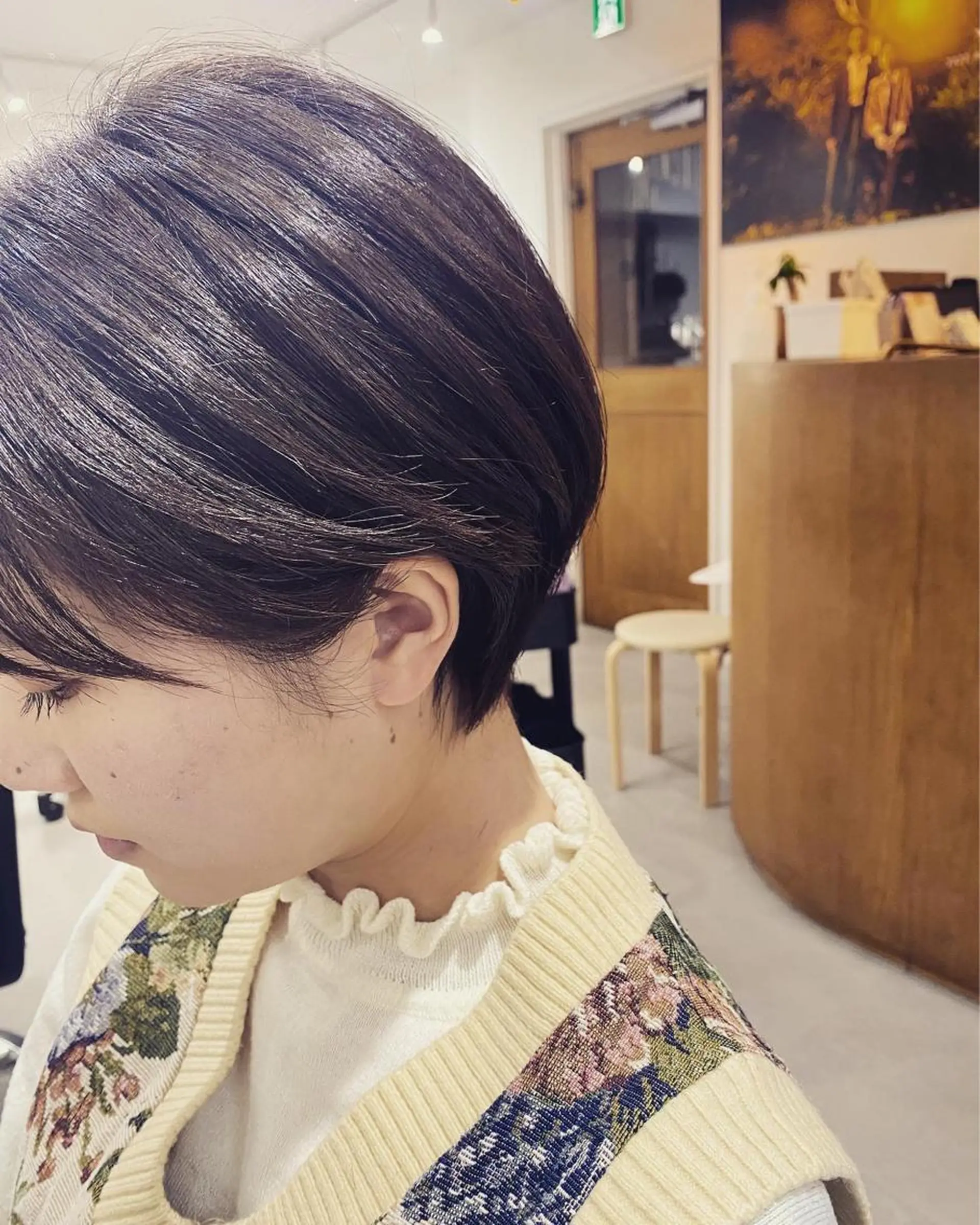 ショート カット ヘッドスパ 銀座⚜️【脱白髪染め 美髪矯正】トグチのヘアスタイル