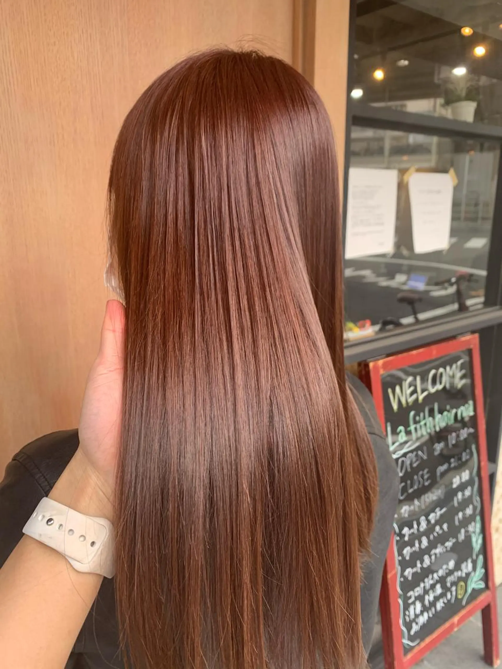 ロング カット ヘアカラー トリートメント sail所属・sail ミウのヘアスタイル