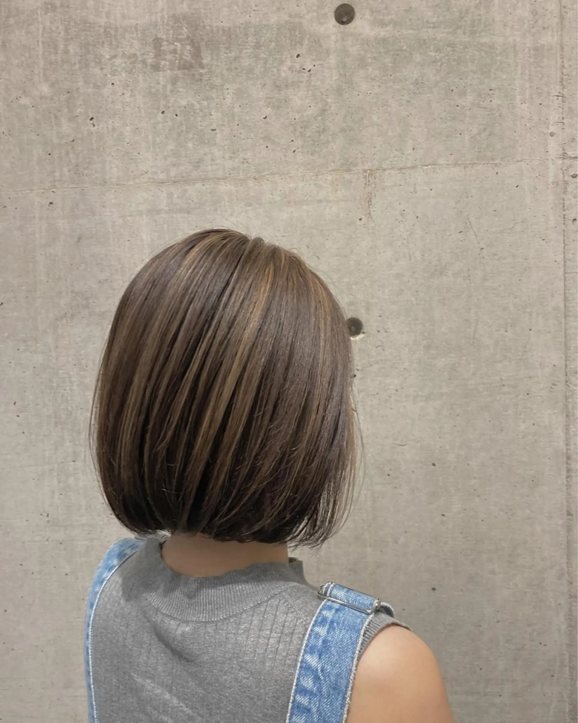 ショート カラー カット ヘアカラー トリートメント は まべのヘアスタイル