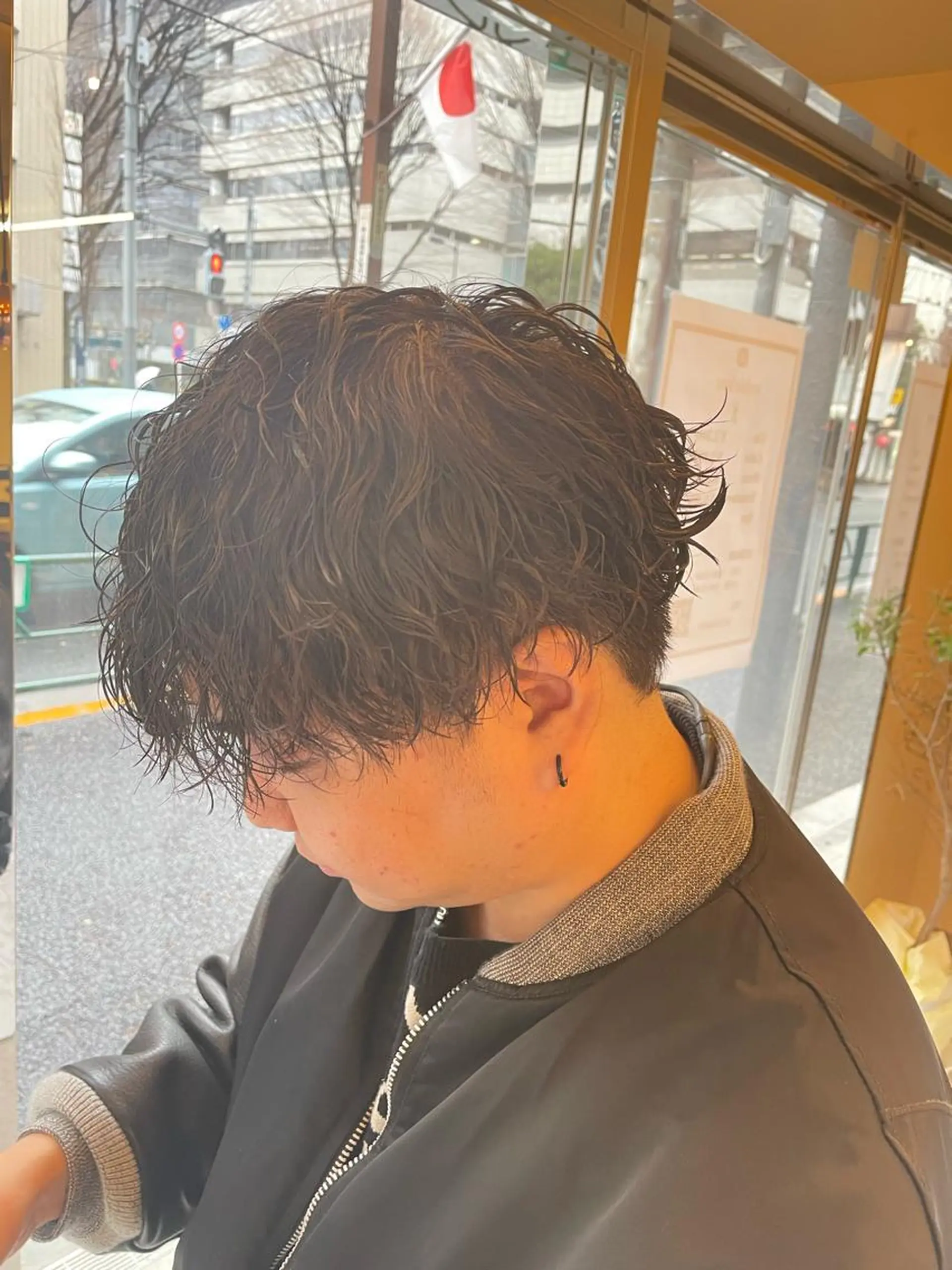 パーマ ツイストスパイラルパーマ スパイラルパーマ カット パーマ トリートメント ⭐️メンズスタイル 伊畑優希⭐️のヘアスタイル
