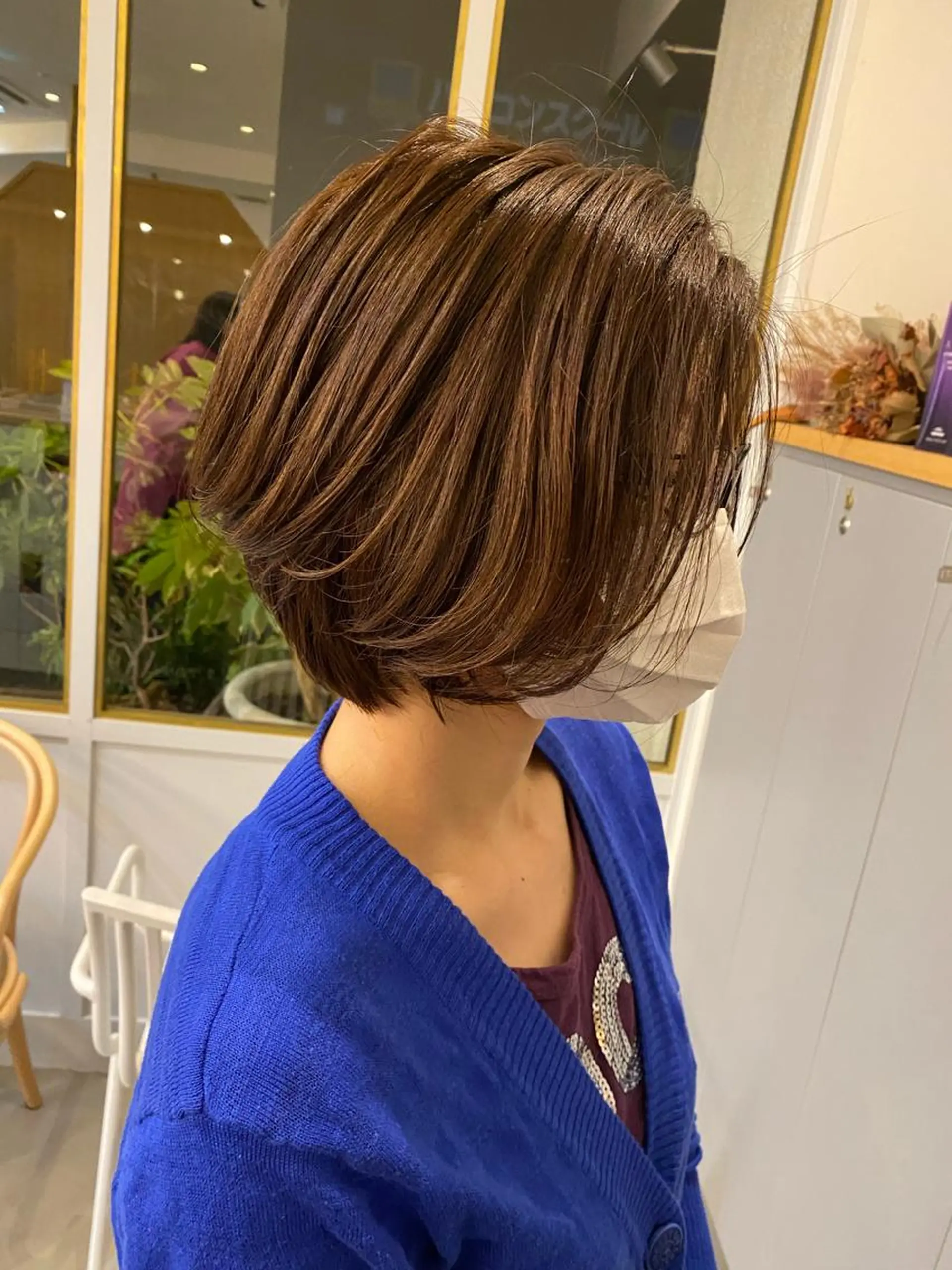 ショート ente im所属・上田 文香のヘアスタイル