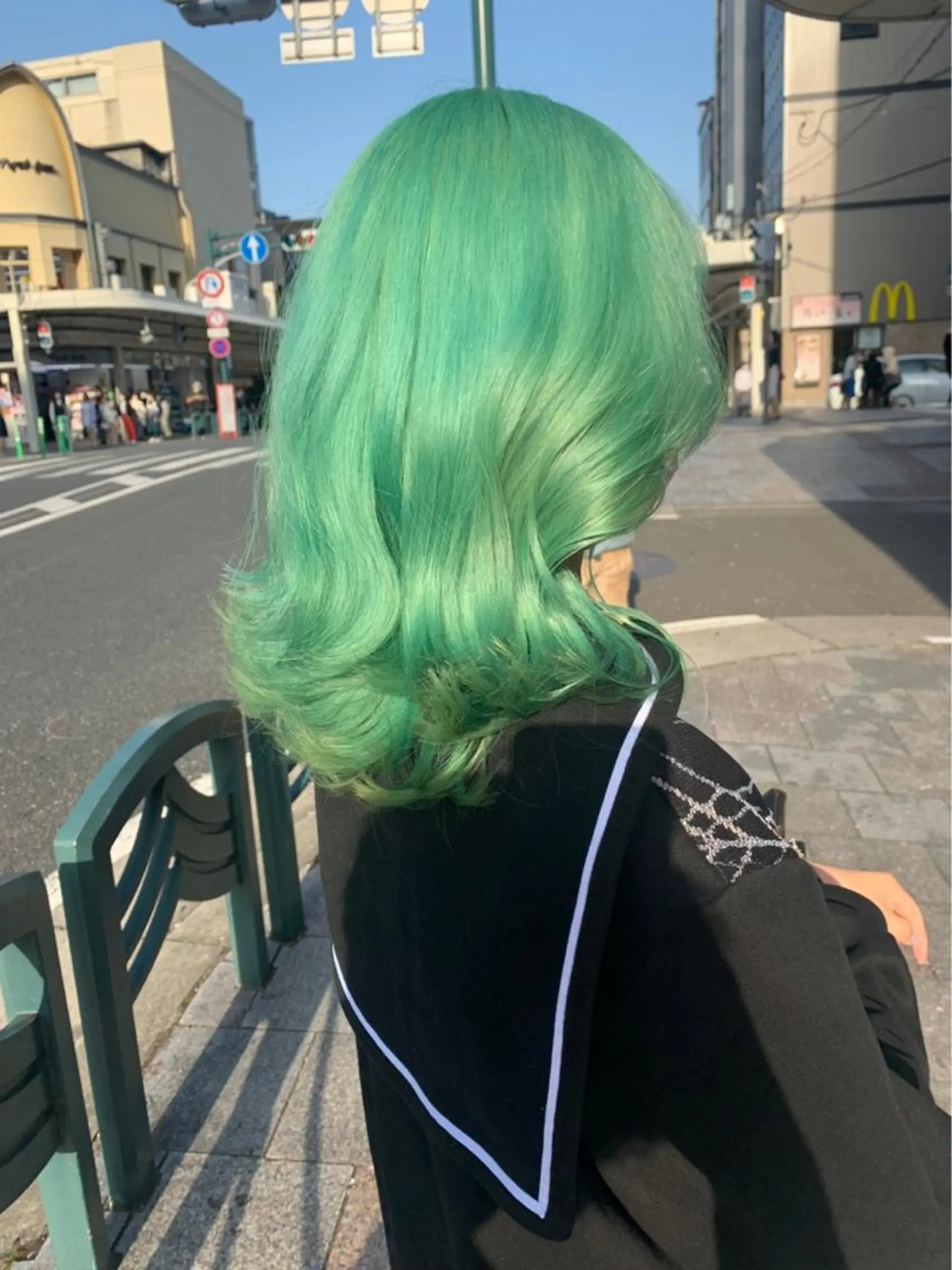 ロング カット ヘアカラー Selene 難波店 店長SHINTANIのヘアスタイル