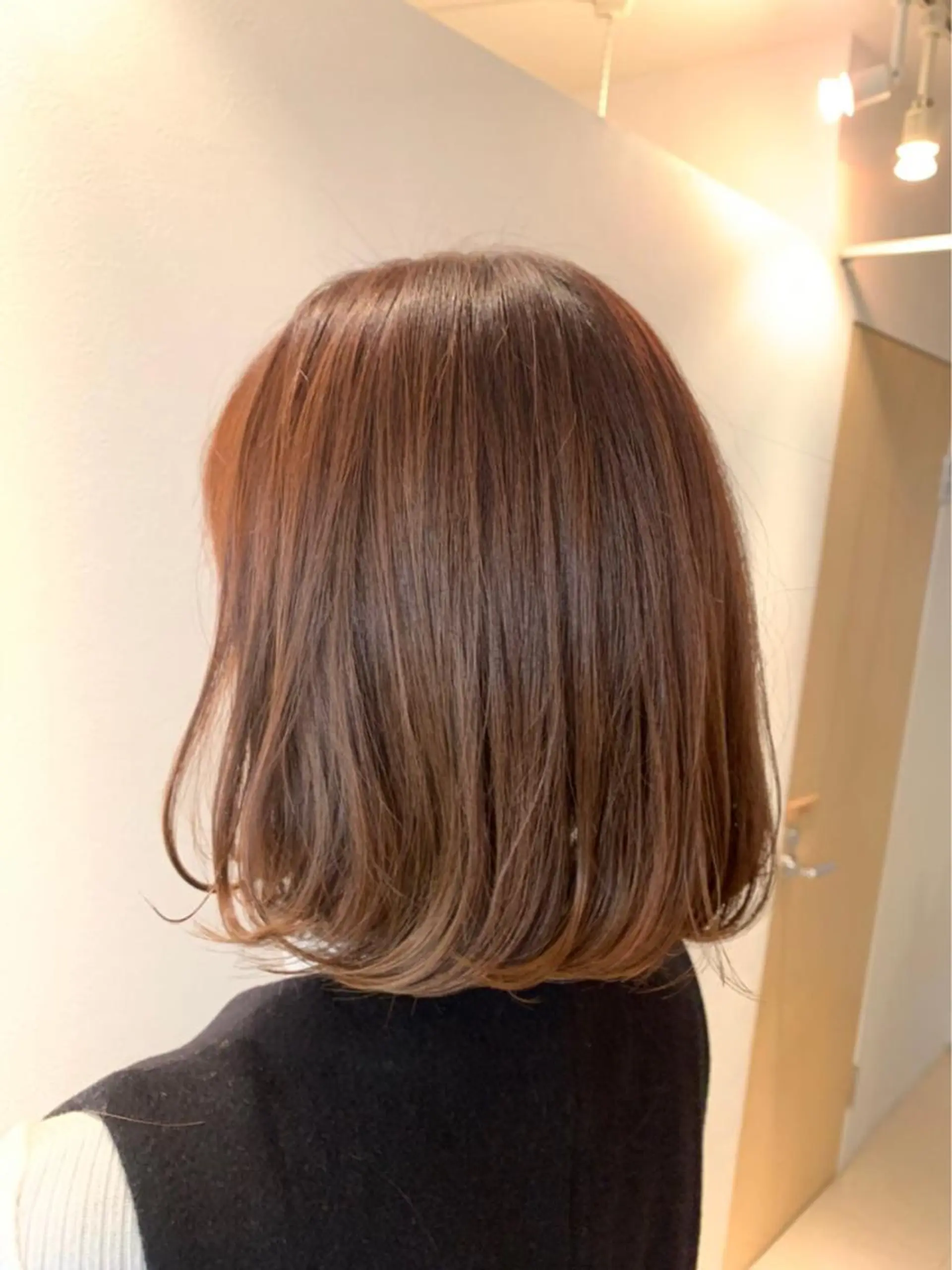 ミディアム ヘアカラー ✨オール年代🆗 🤍内田亜由子のヘアスタイル