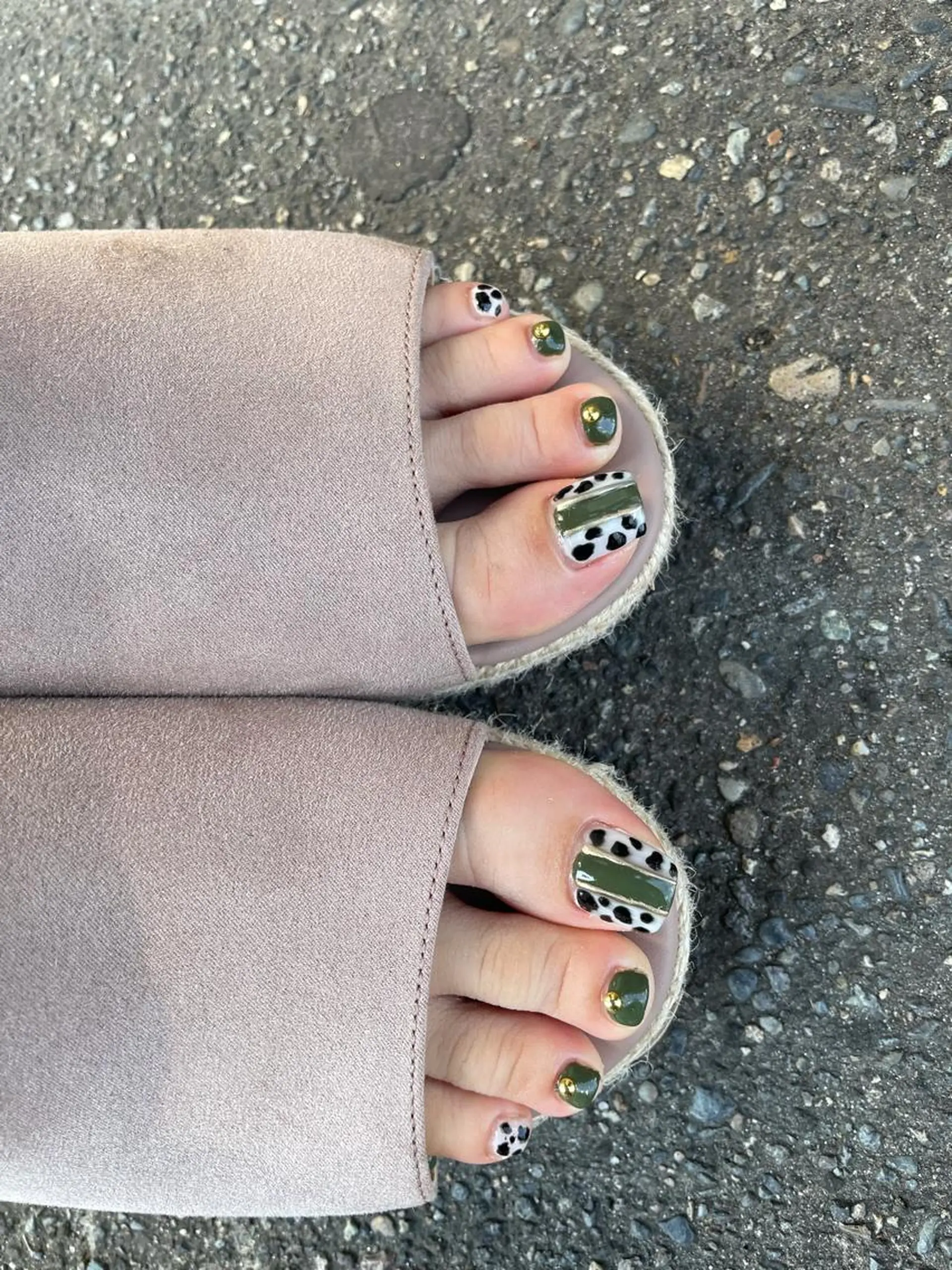 ネイル フットネイル CRAZY NAILのネイルデザイン