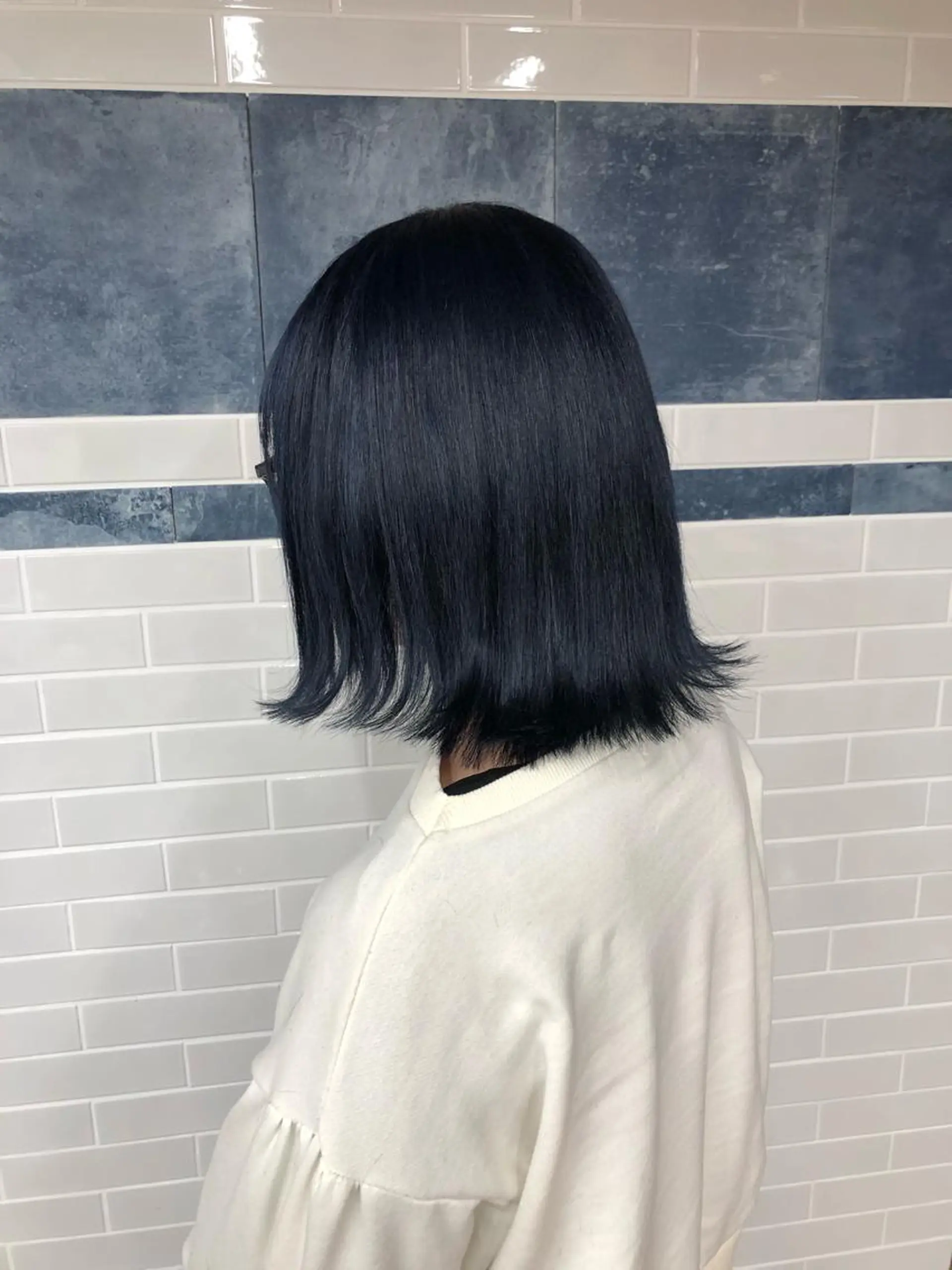 ミディアム 西畑 nishihataのヘアスタイル