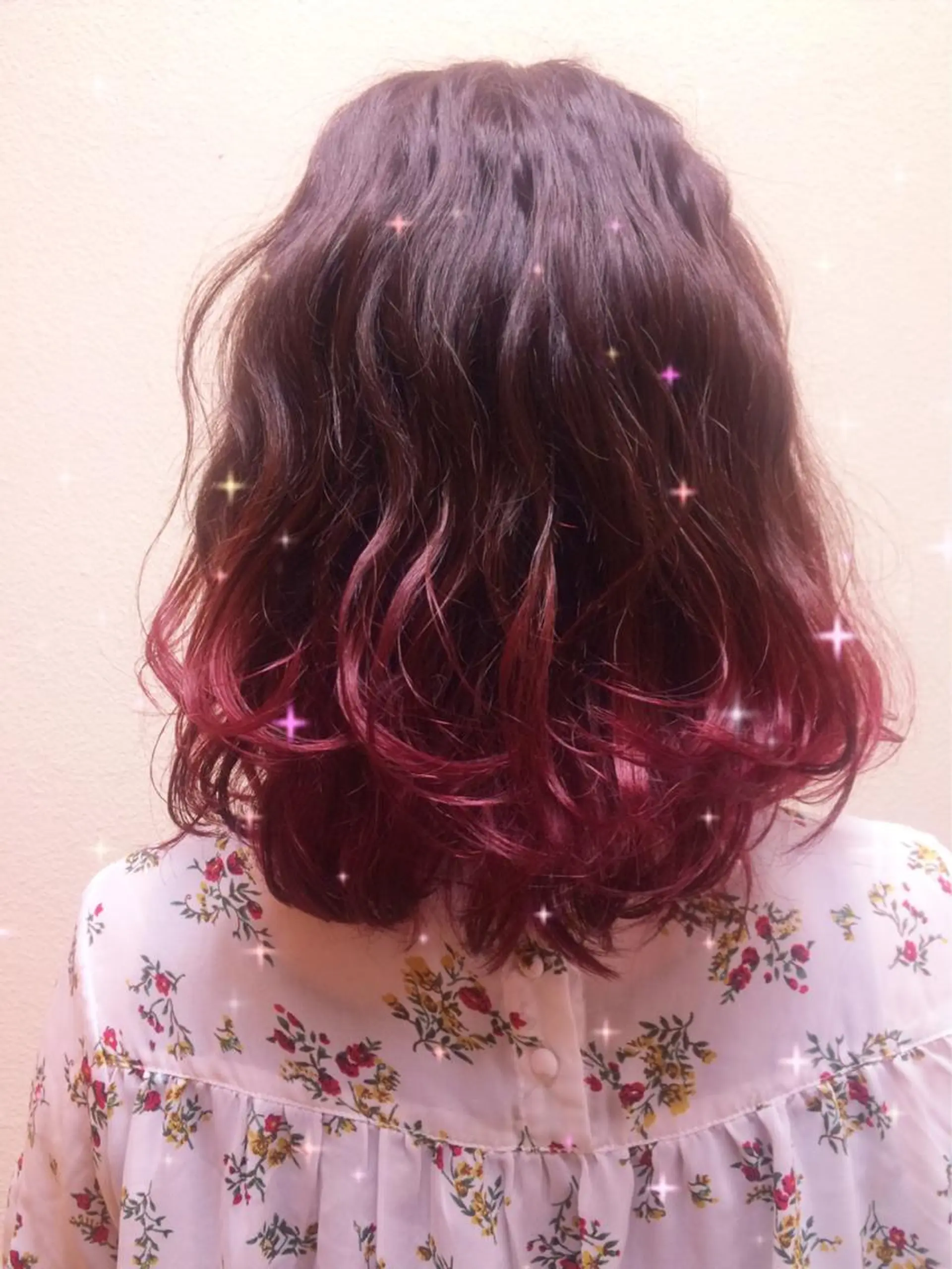 カラー 龍 門のヘアスタイル