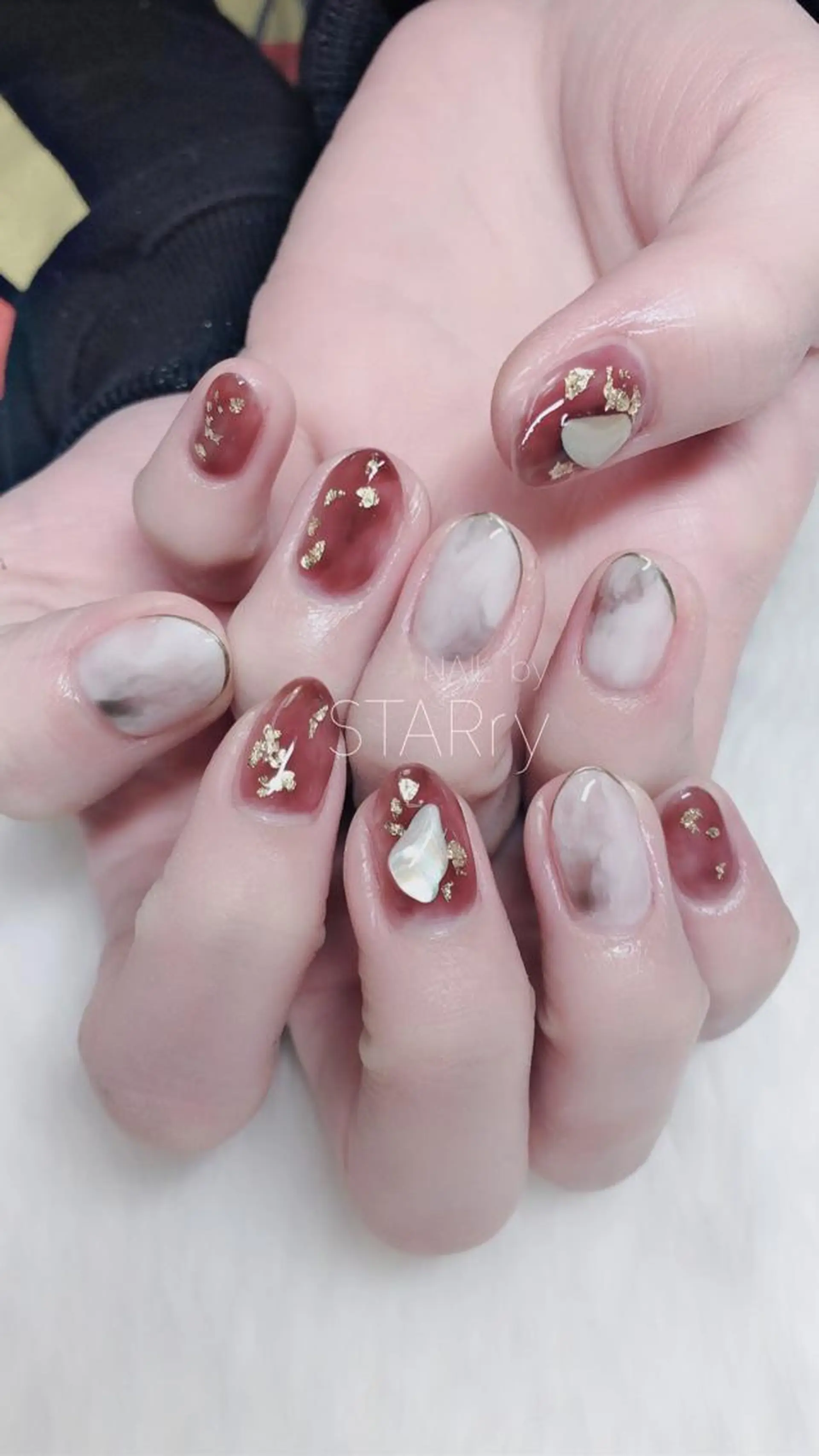 ネイル アートネイル ジェルネイル ニュアンスネイル NAIL by STARry 川口のネイルデザイン