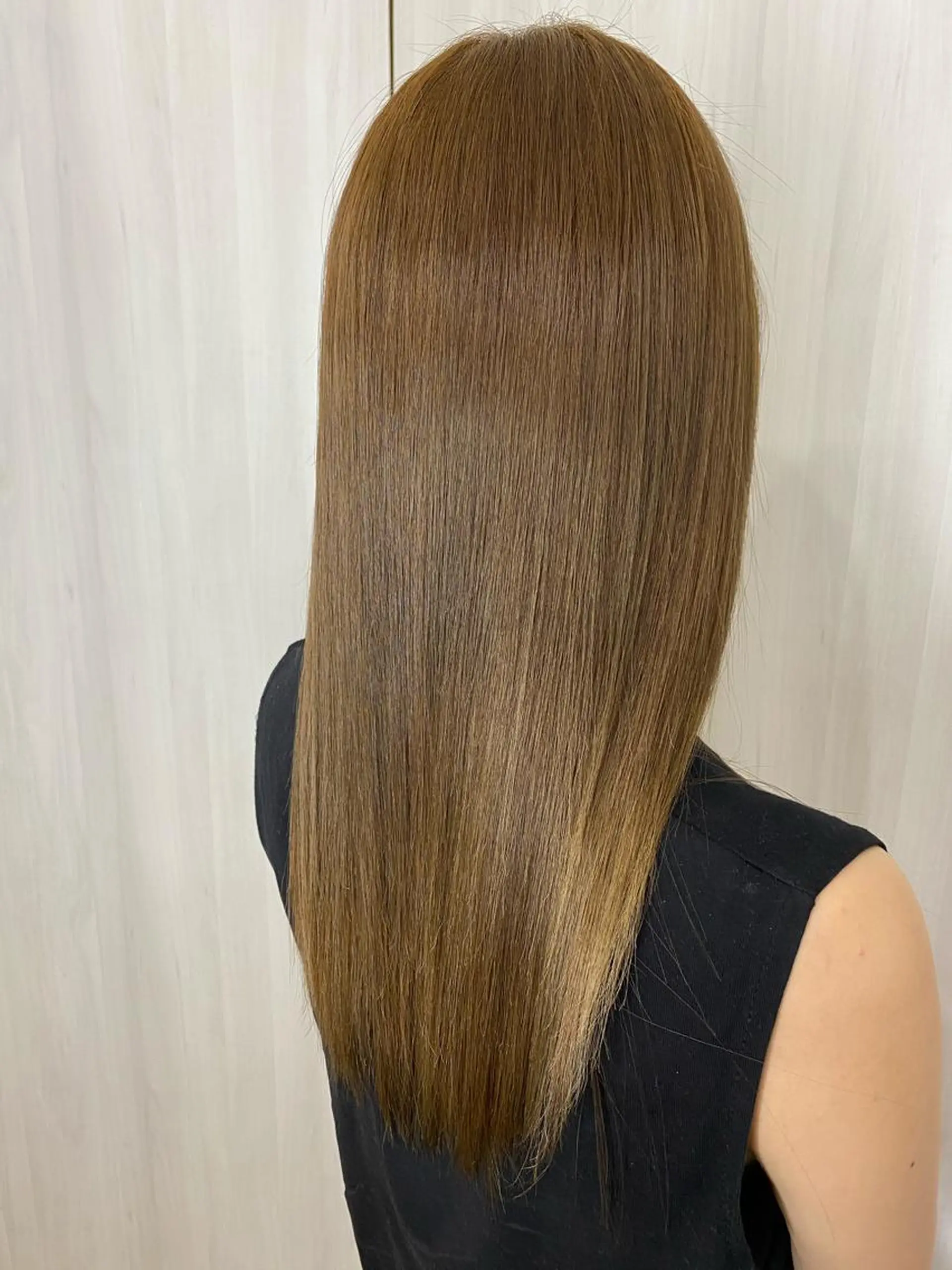 ロング カラー ブリーチ ブラウンカラー ブリーチなしカラー トリートメント カット ヘアカラー 松井 敬太郎のヘアスタイル