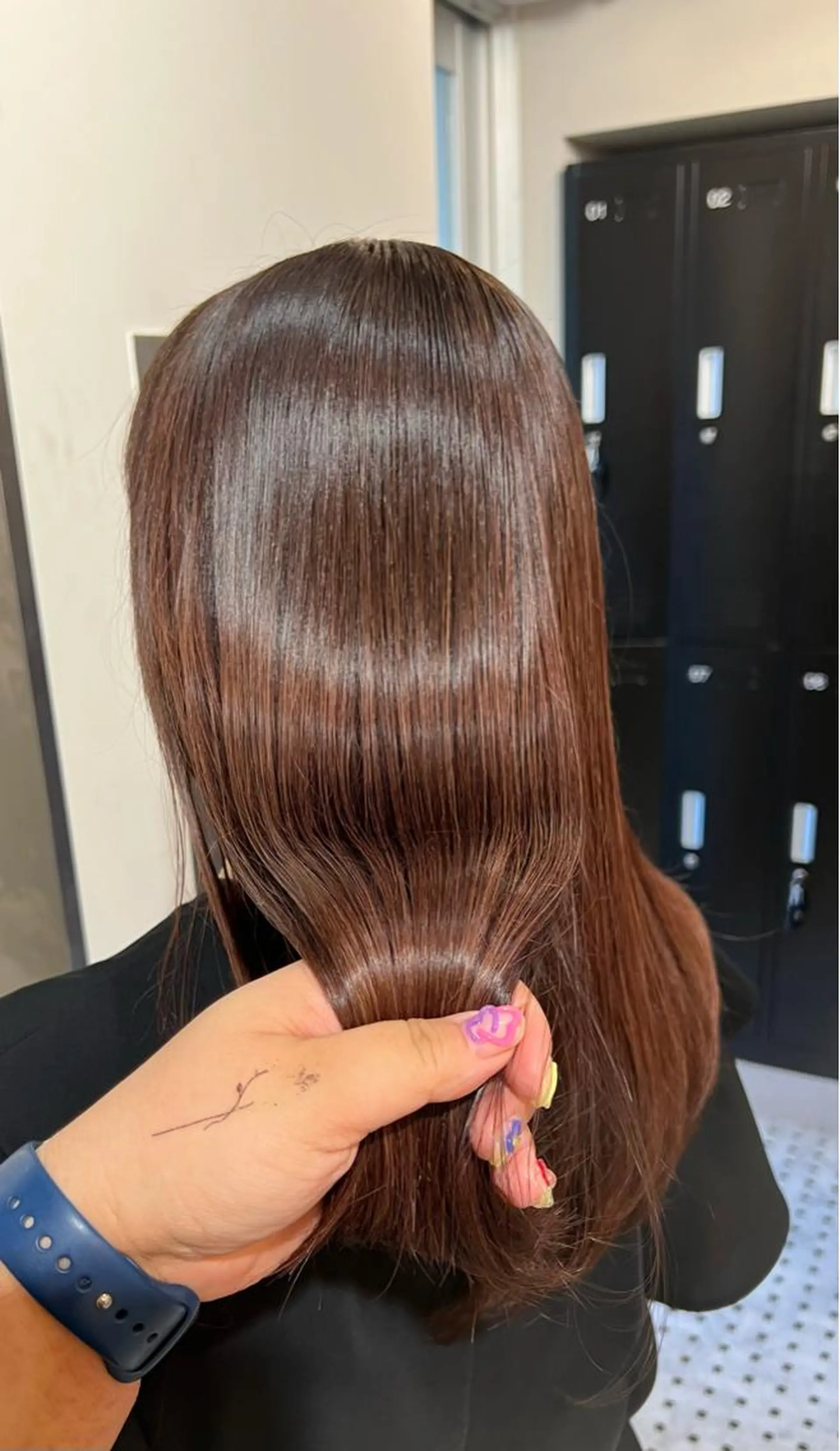 ロング トリートメント louwe 武藤幸世のヘアスタイル