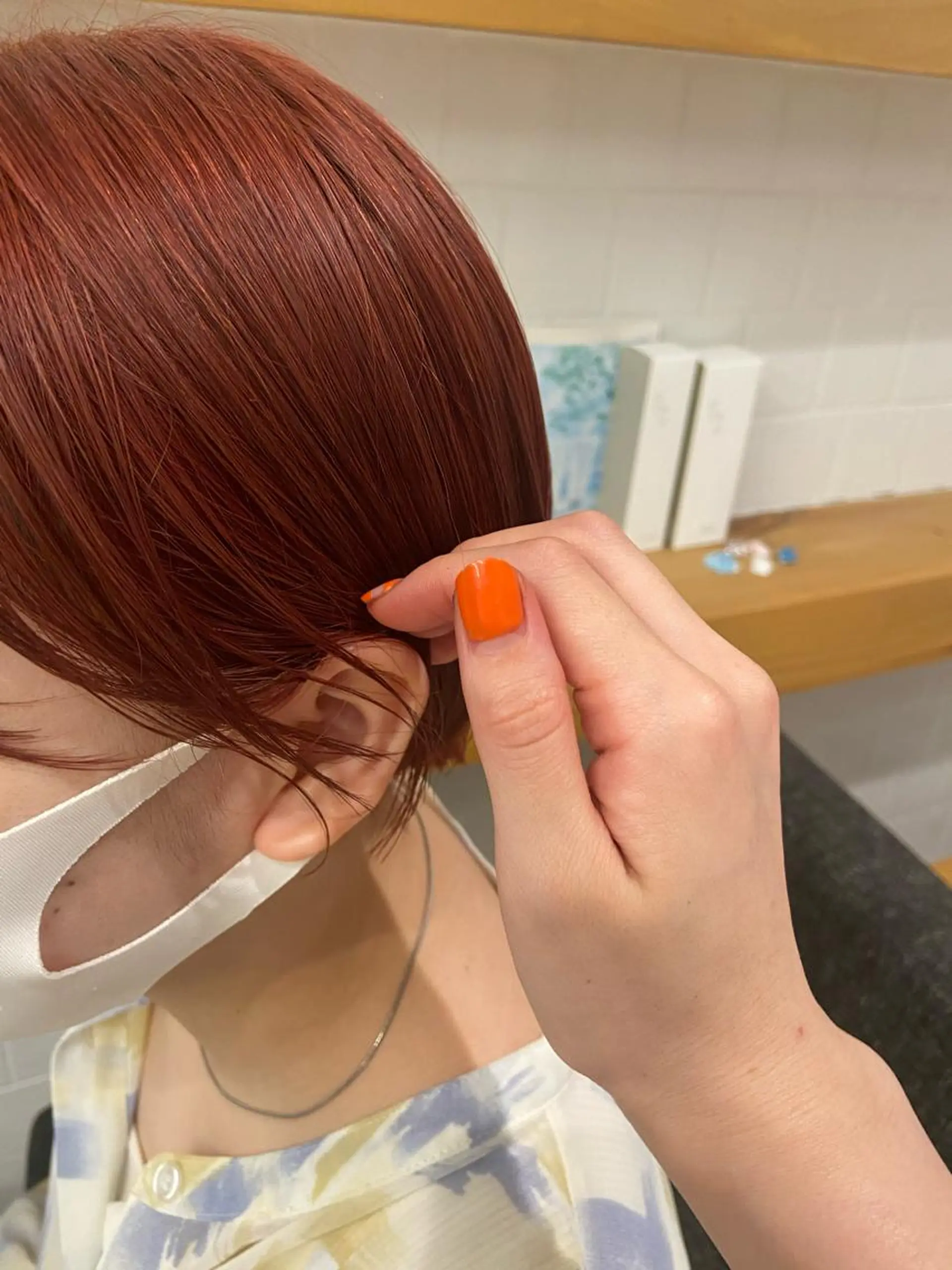 ショート Rinon所属・沖 真琴のヘアスタイル