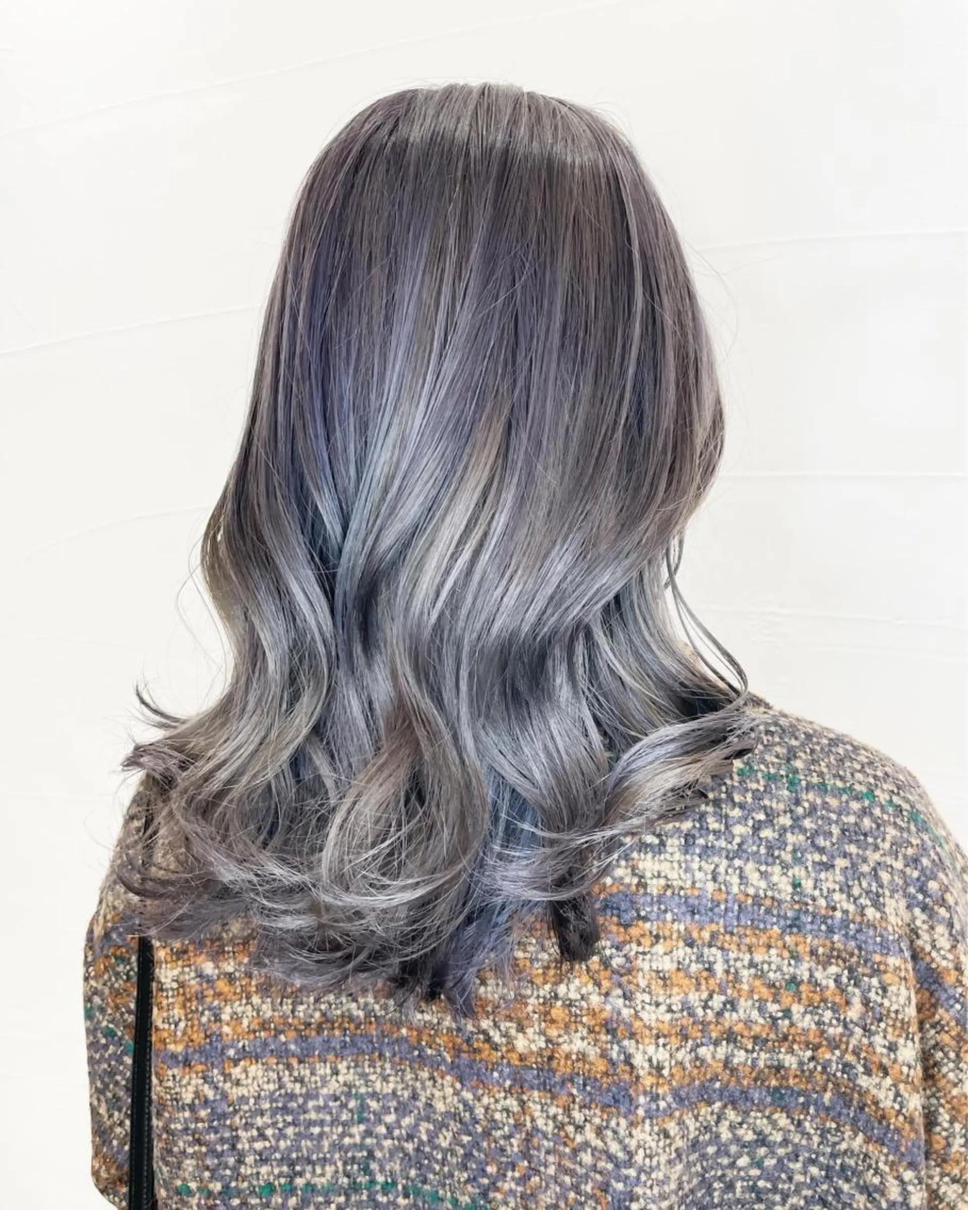 セミロング ヘアカラー トリートメント バレイヤージュカラー 特化美容師✨星皓太のヘアスタイル