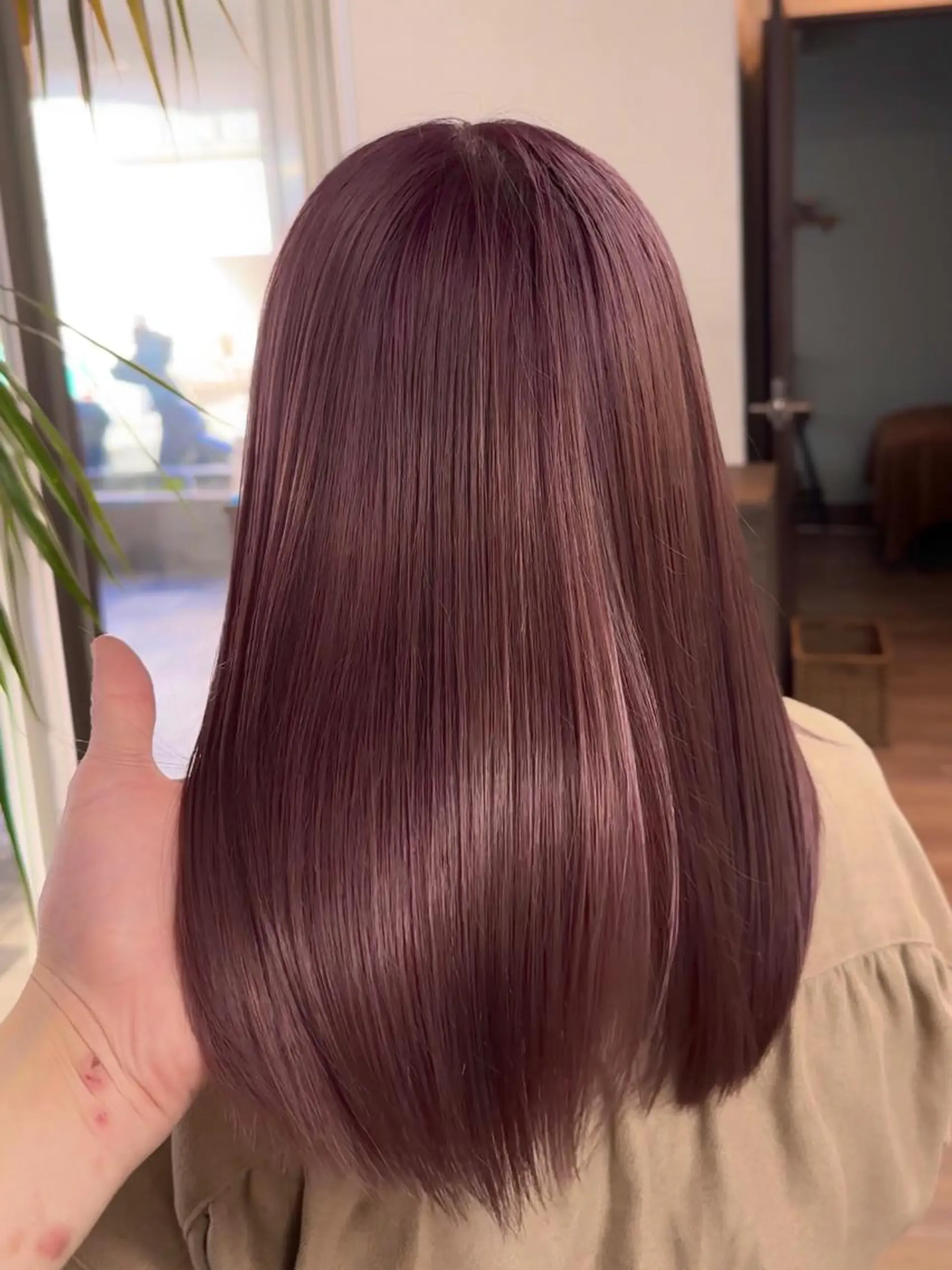 ミディアム カラー ピンクカラー ローズカラー ⭐️ボブ/ショート りゅうしんのヘアスタイル