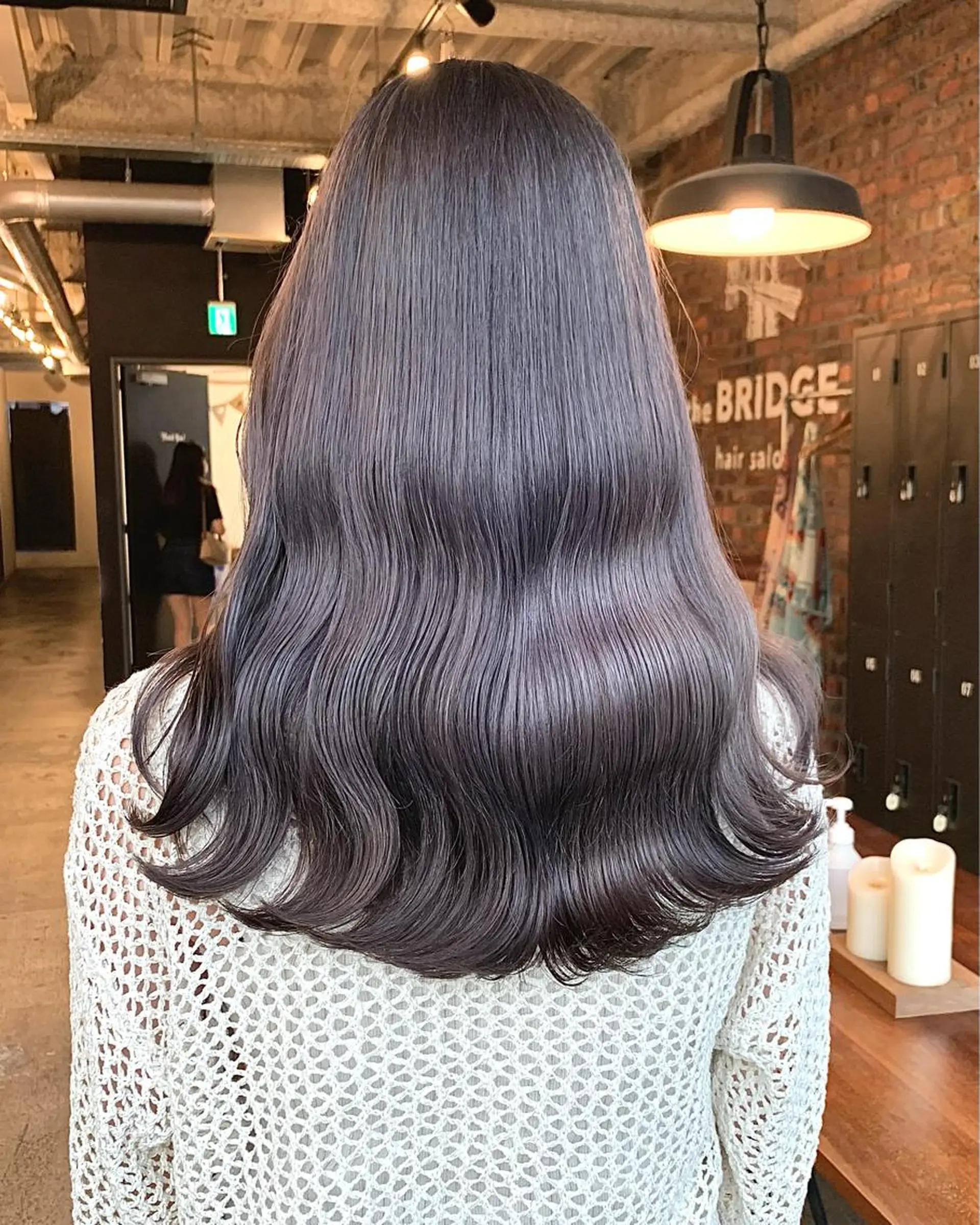 セミロング カラー カット ヘアカラー トリートメント 村田 来倖のヘアスタイル