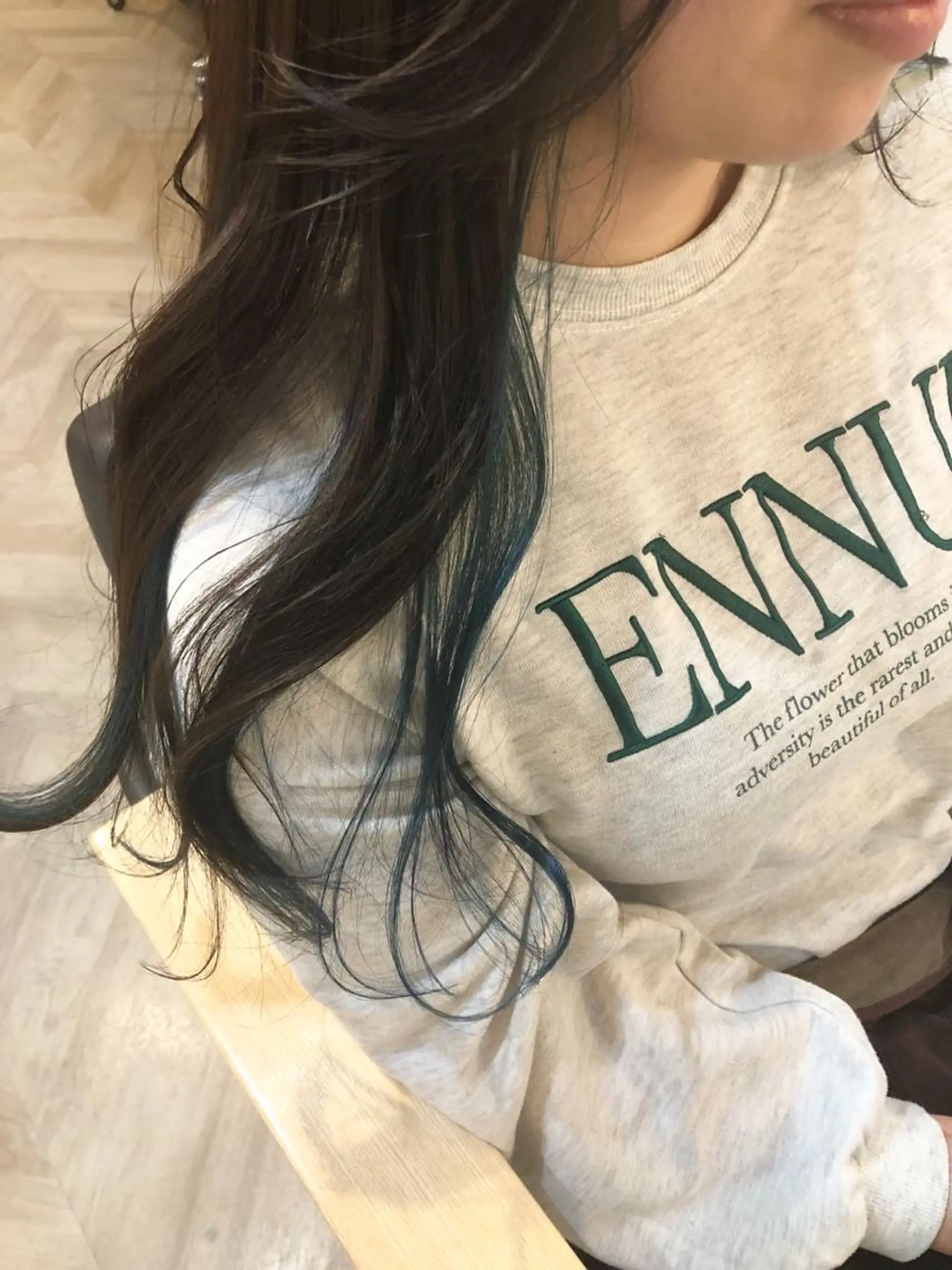 ロング PACE所属・ayumi ／透明感カラーのヘアスタイル