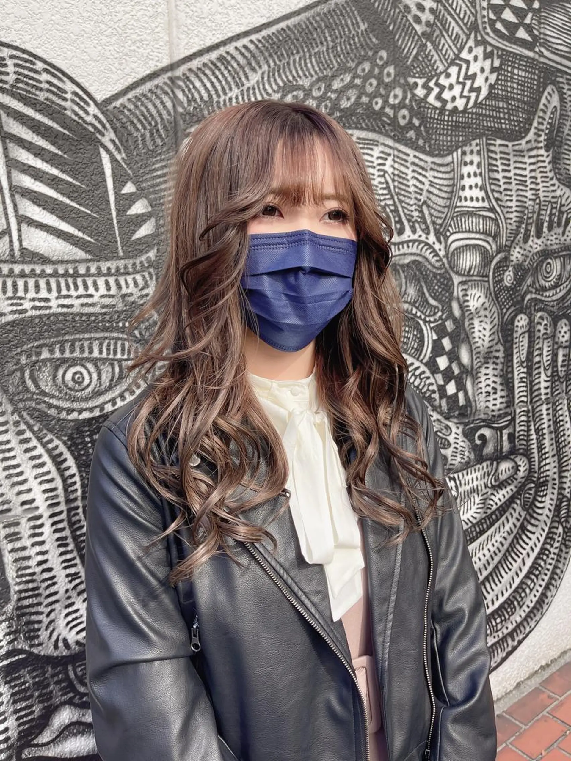 ロング カラー ヘアアレンジ 編み込みエクステ エクステ haco+所属・🌈派手髪エクステ ブレイズ🌈ひろとのヘアスタイル