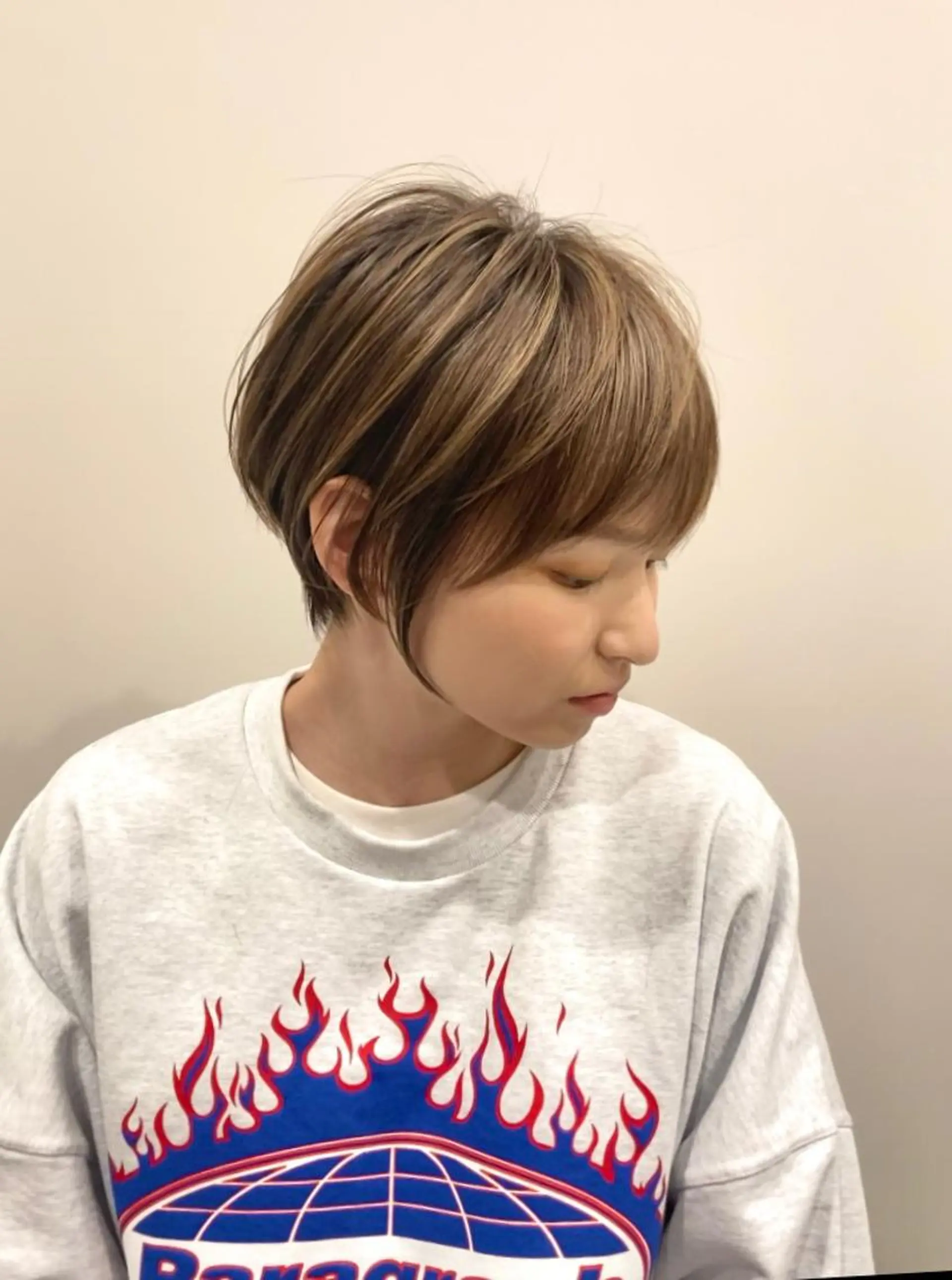 ショート 丸みショート ショートヘア カット ヘアカラー Re-Bell所属・中江 翔のヘアスタイル