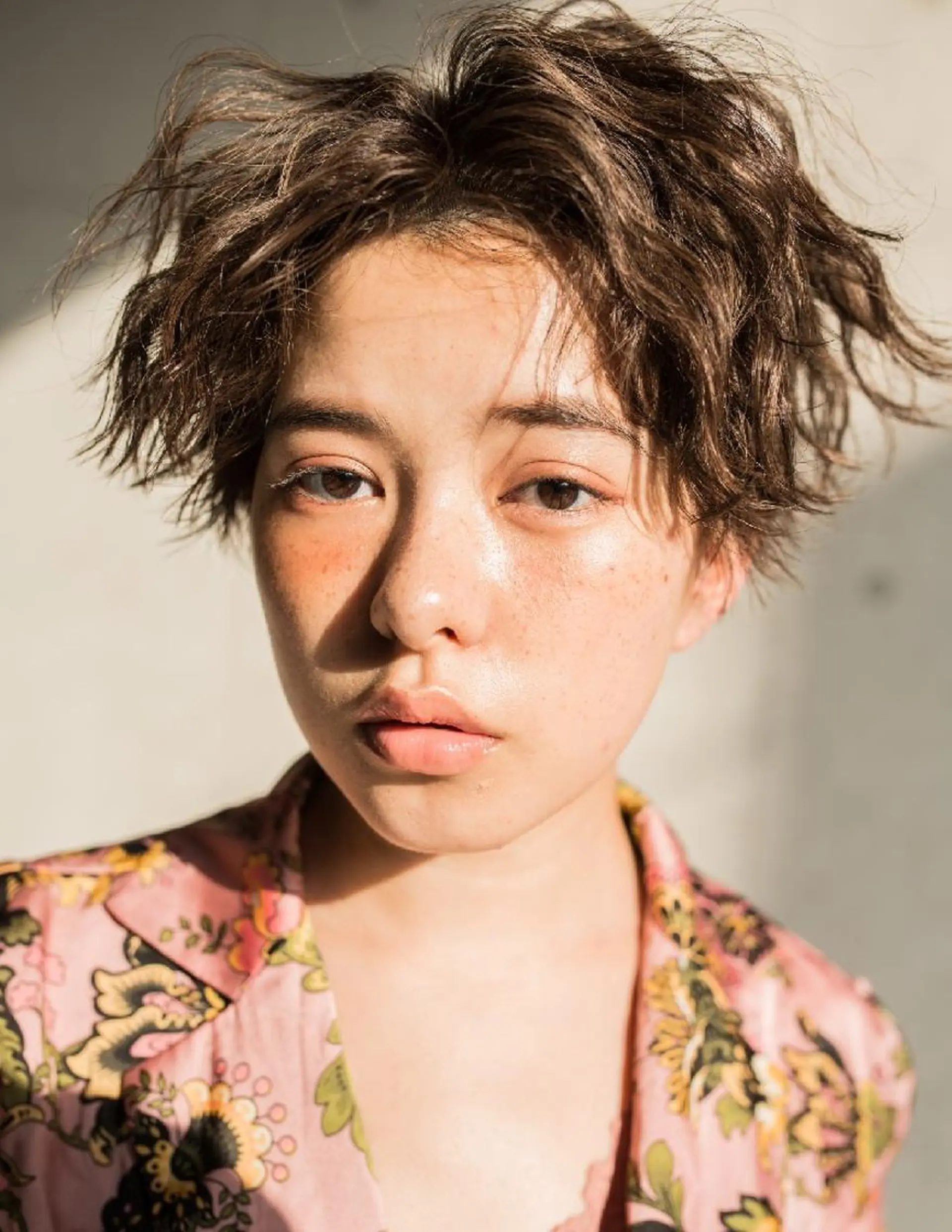 ショート カラー パーマ 美容歴20年美髪特化 SerA代表森のヘアスタイル