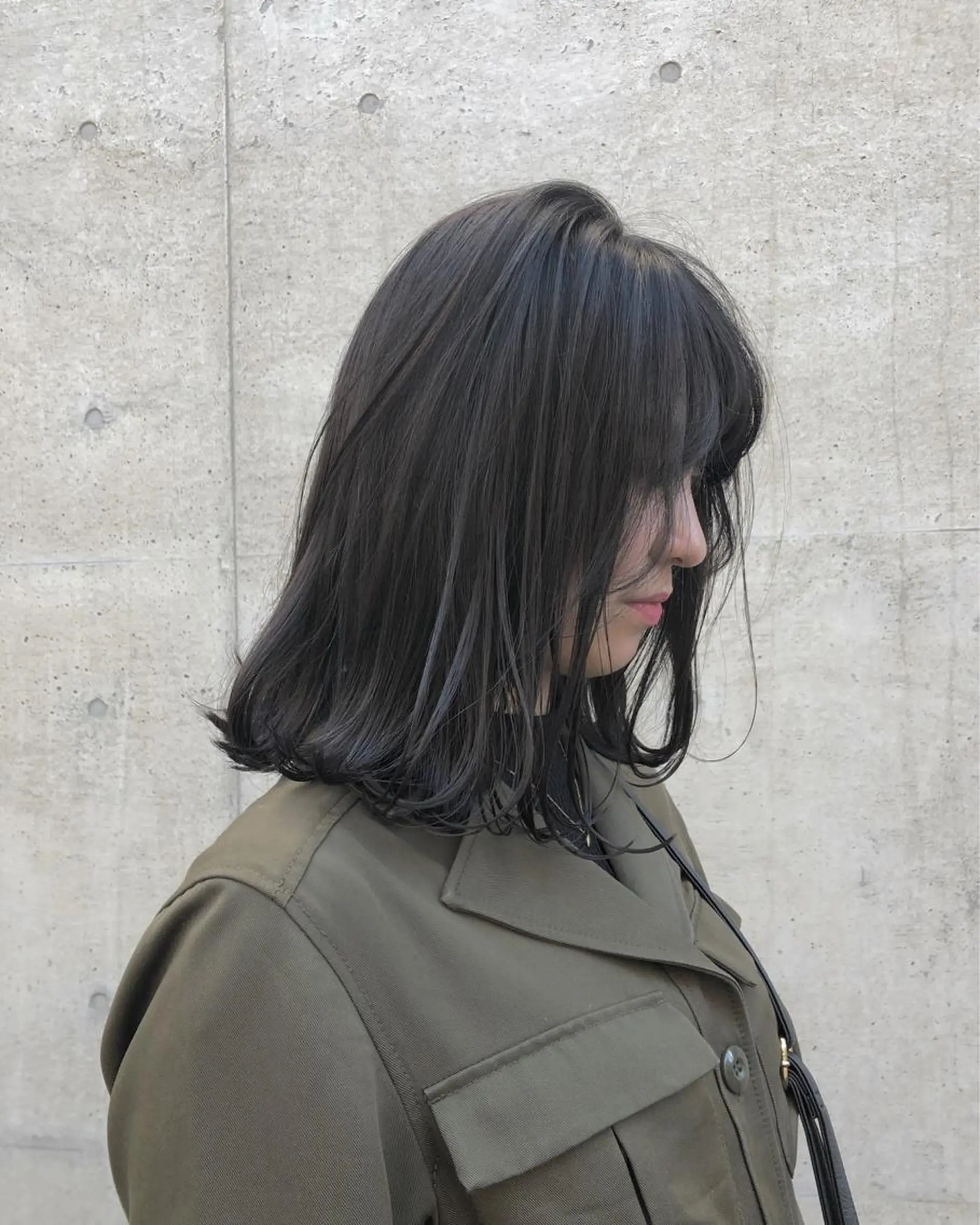 ミディアム カラー ボブ カット トリートメント BOTTOMS所属・🌸透明感艶 カラー🌸Yuukiのヘアスタイル