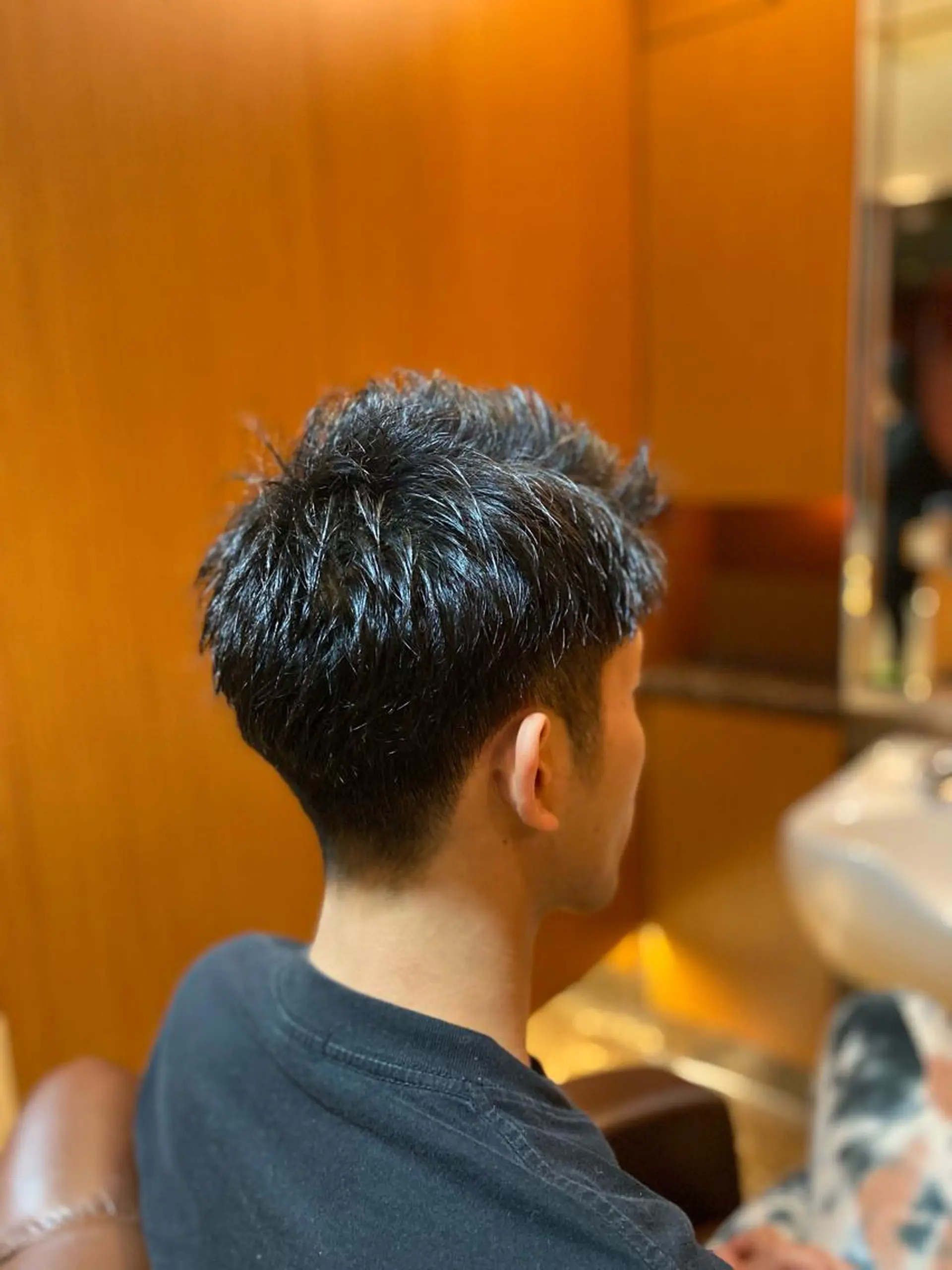 ショート 北川 竜也のヘアスタイル