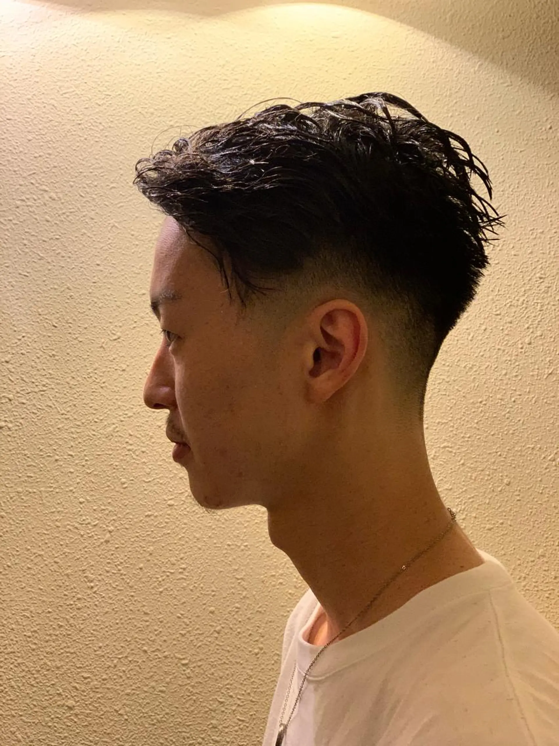 セミロング パーマ メンズ カット無料 今野卓杜のヘアスタイル