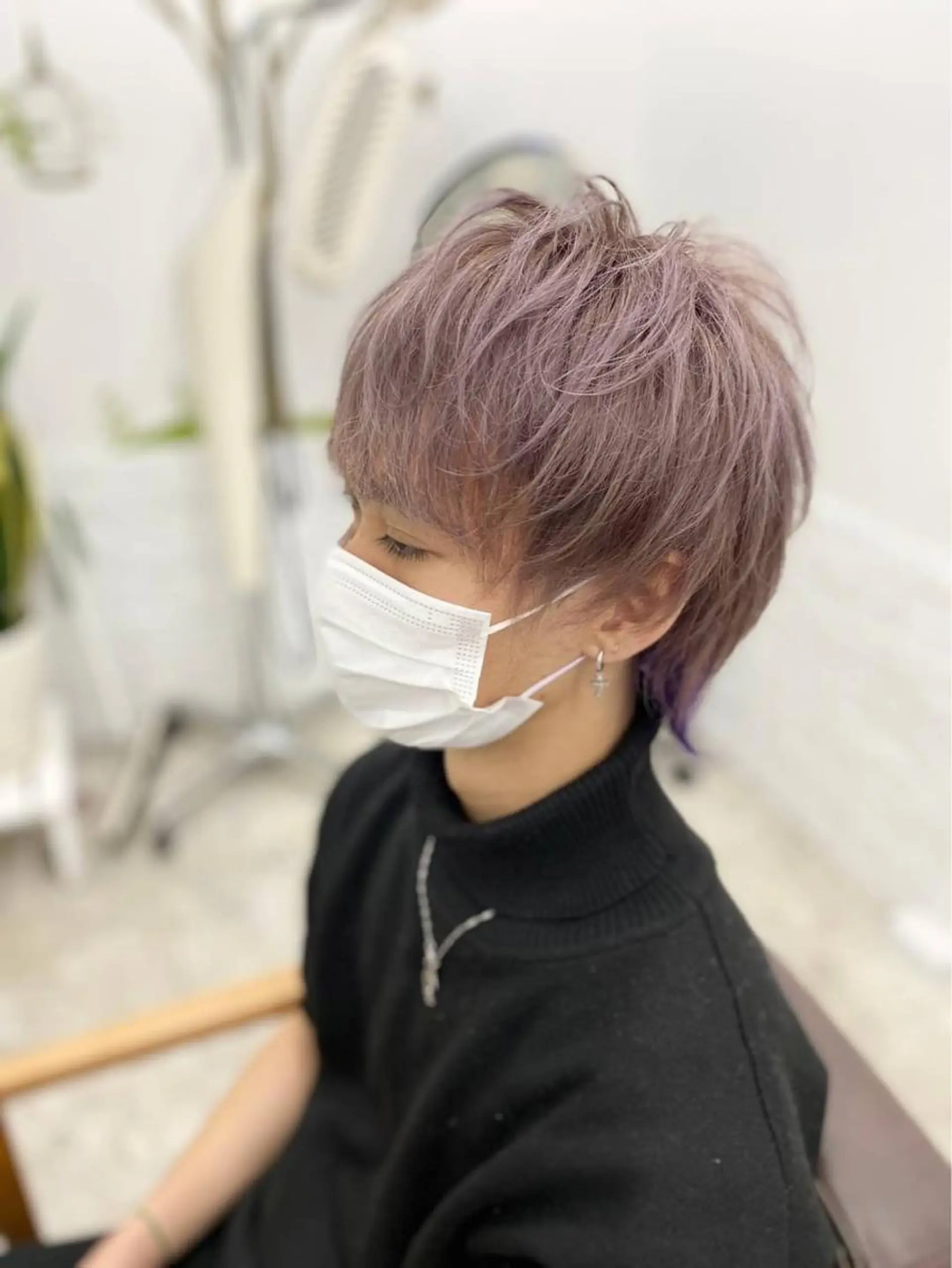 メンズ カラー特化サロン プロデュース相武台前のヘアスタイル