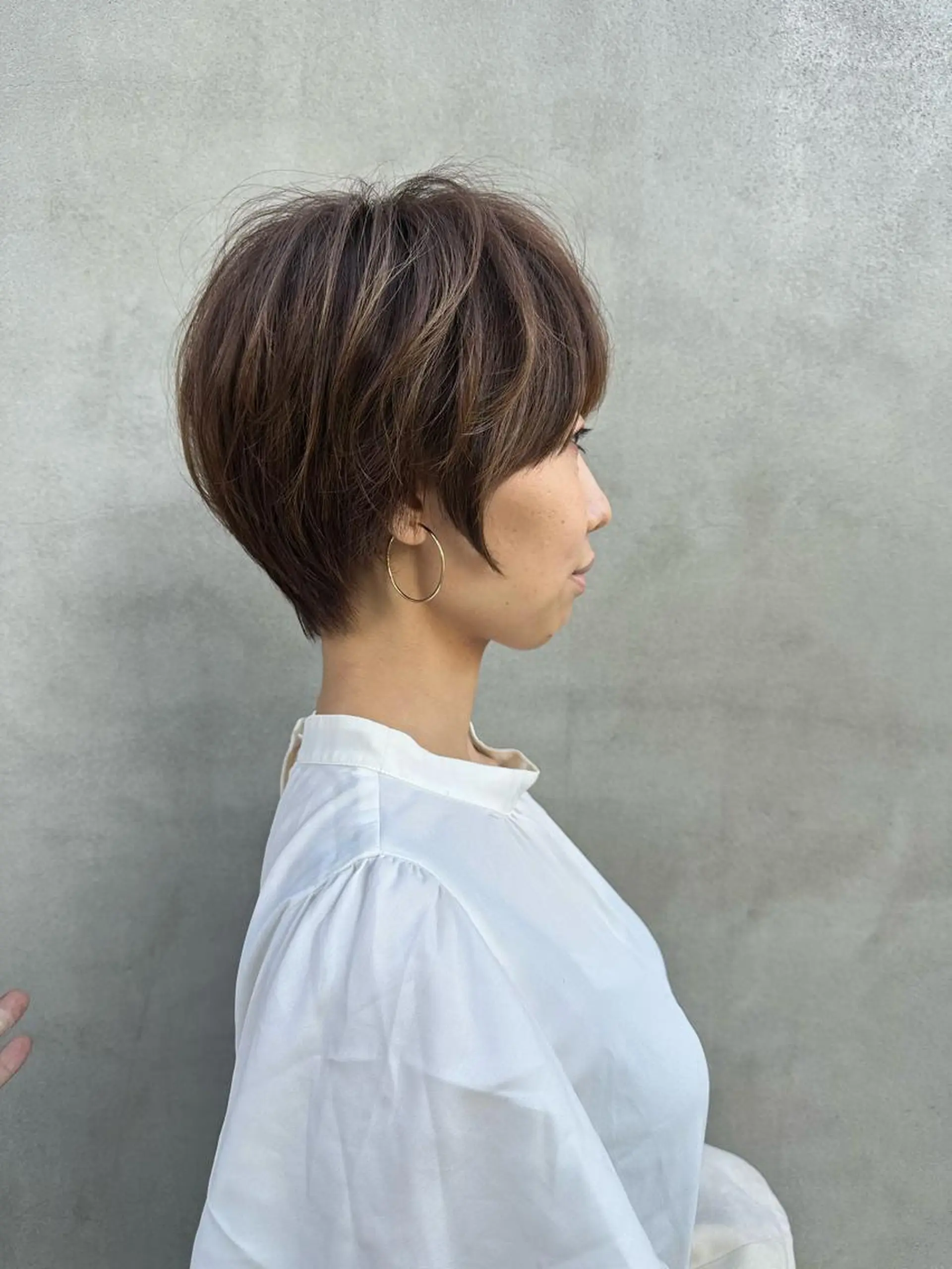 ショート カット ヘアカラー トリートメント 【店長】Lond山本 大輔のヘアスタイル