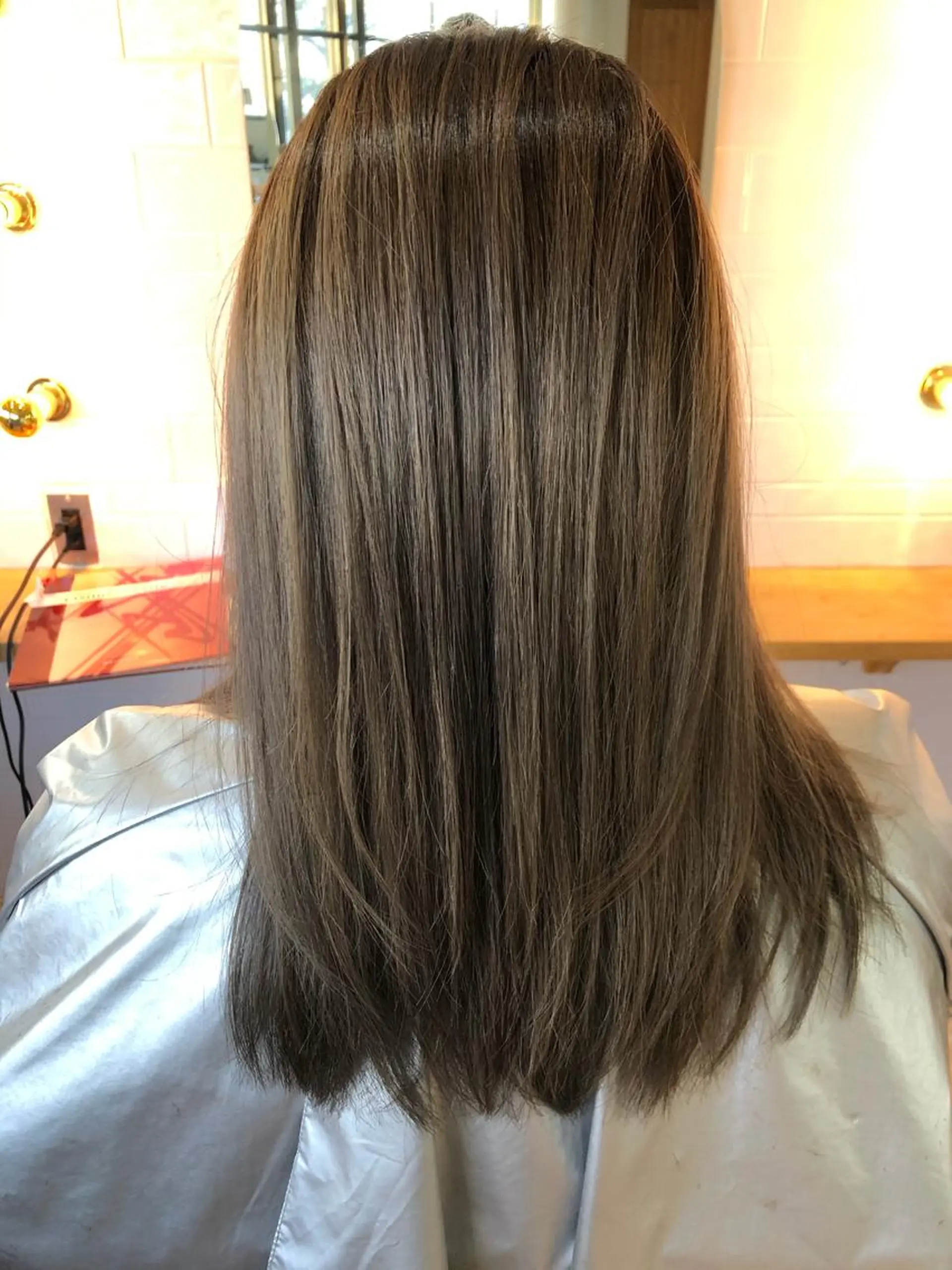 セミロング カラー AUBE HAIR toll 川越店 【オーブ ヘアー トル】所属・髪質改善⭐️透明感 カラーノグチショウタのヘアスタイル