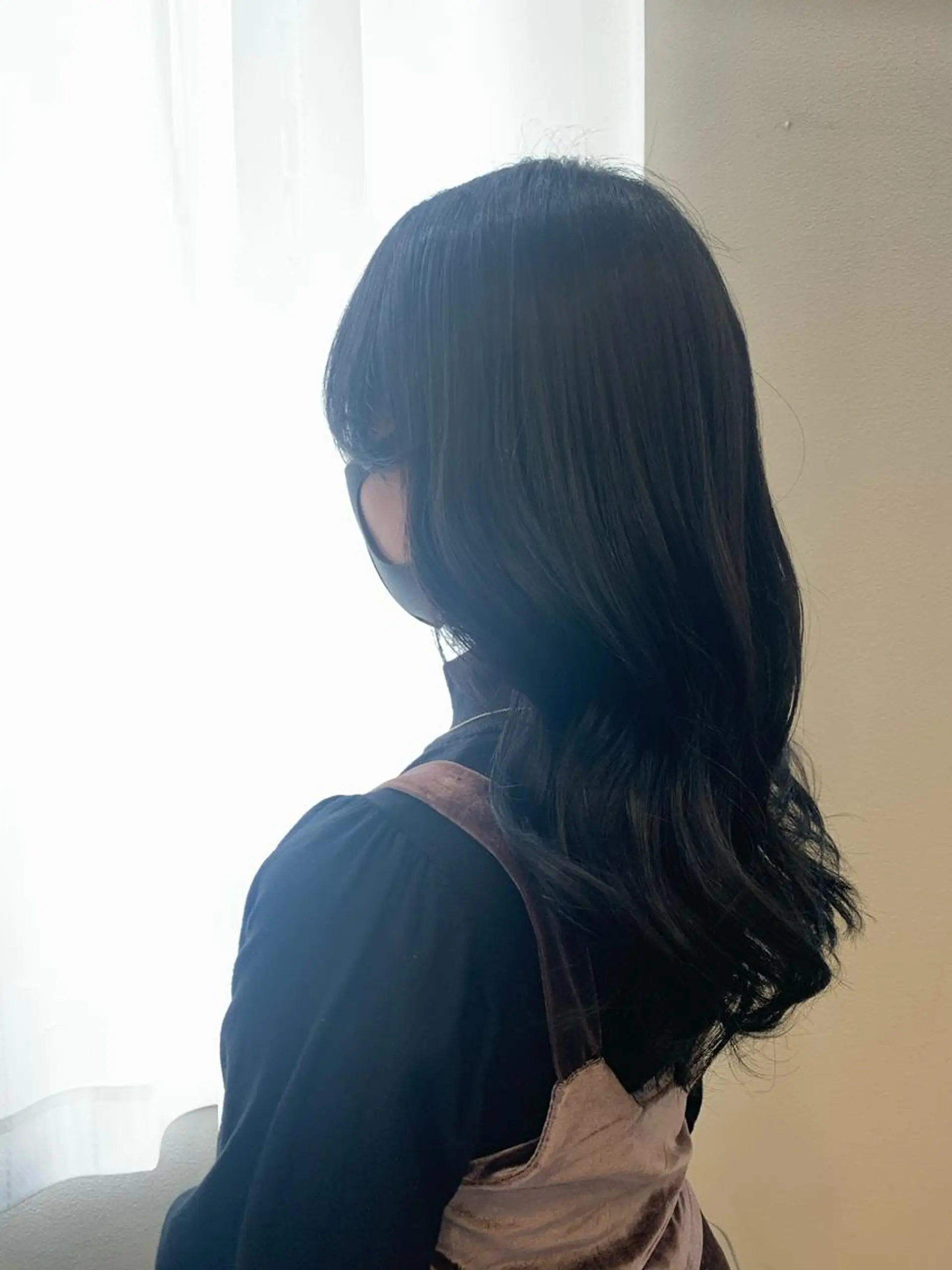 カラー 黒髪 現地韓国ヘア🇰🇷 Chisaki치사키のヘアスタイル
